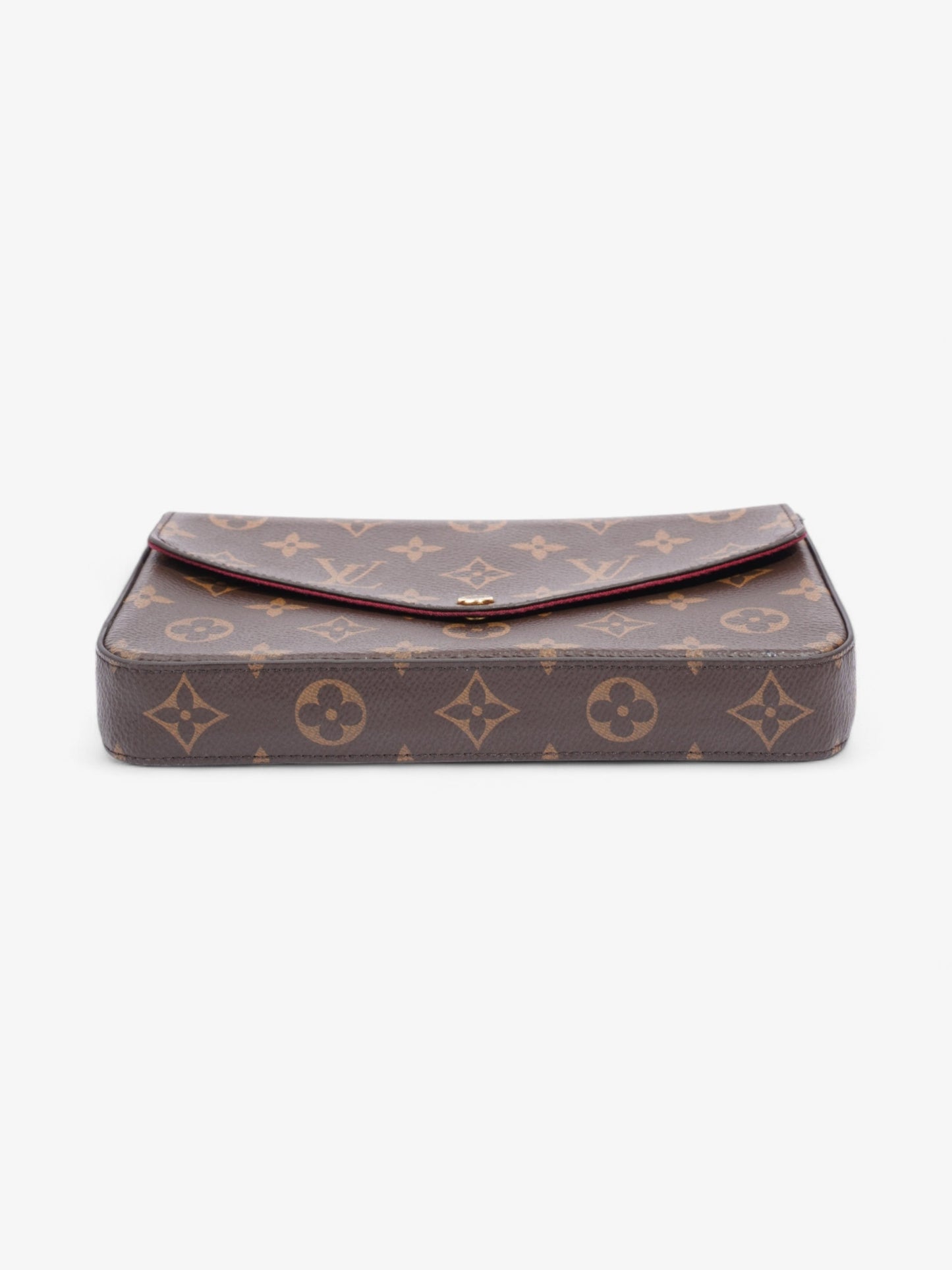 Louis Vuitton Felicie Pochette Wallet On Chain Monogram Coated Canvas