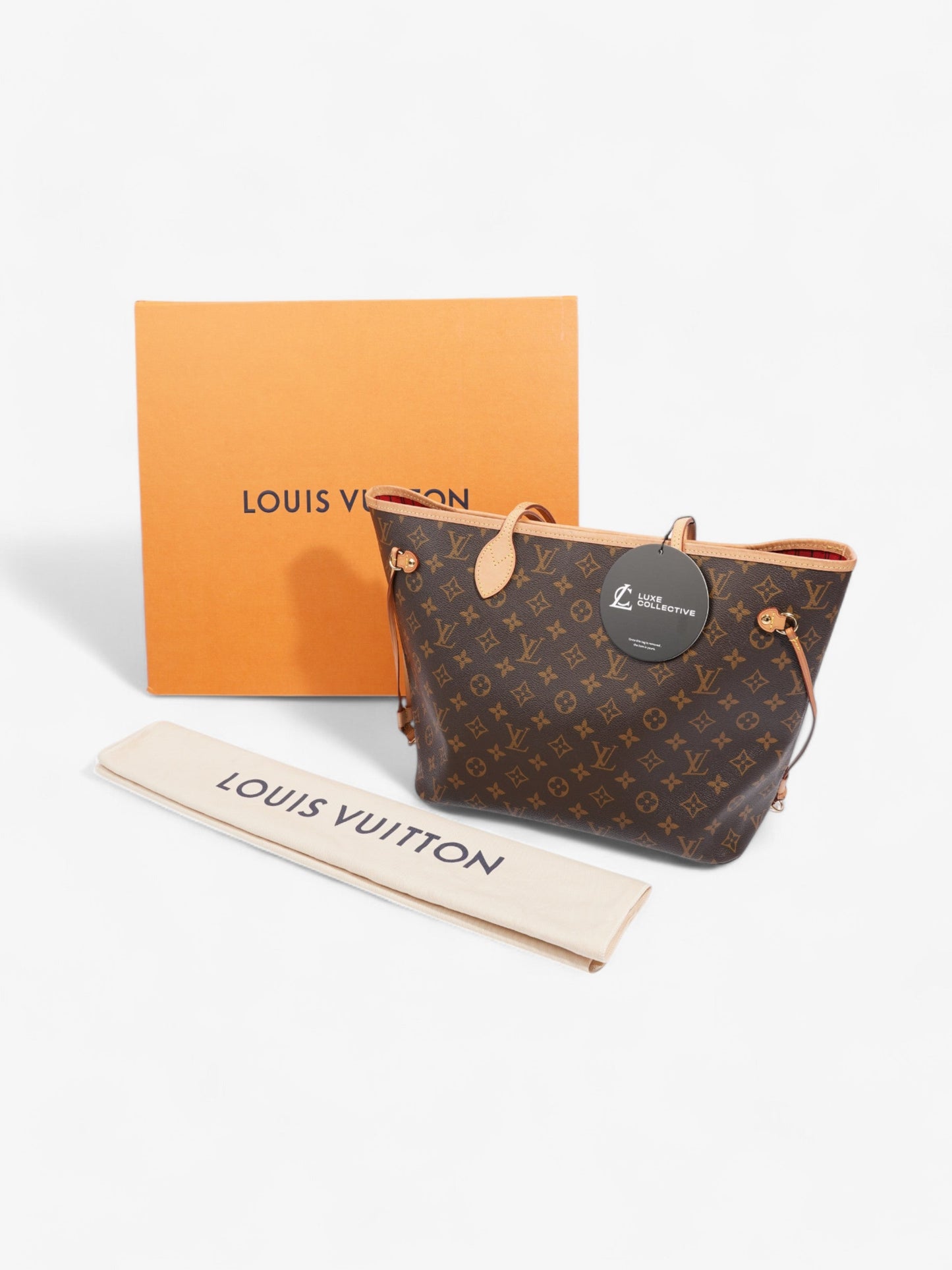 Louis Vuitton Neverfull Monogram Coated Canvas MM