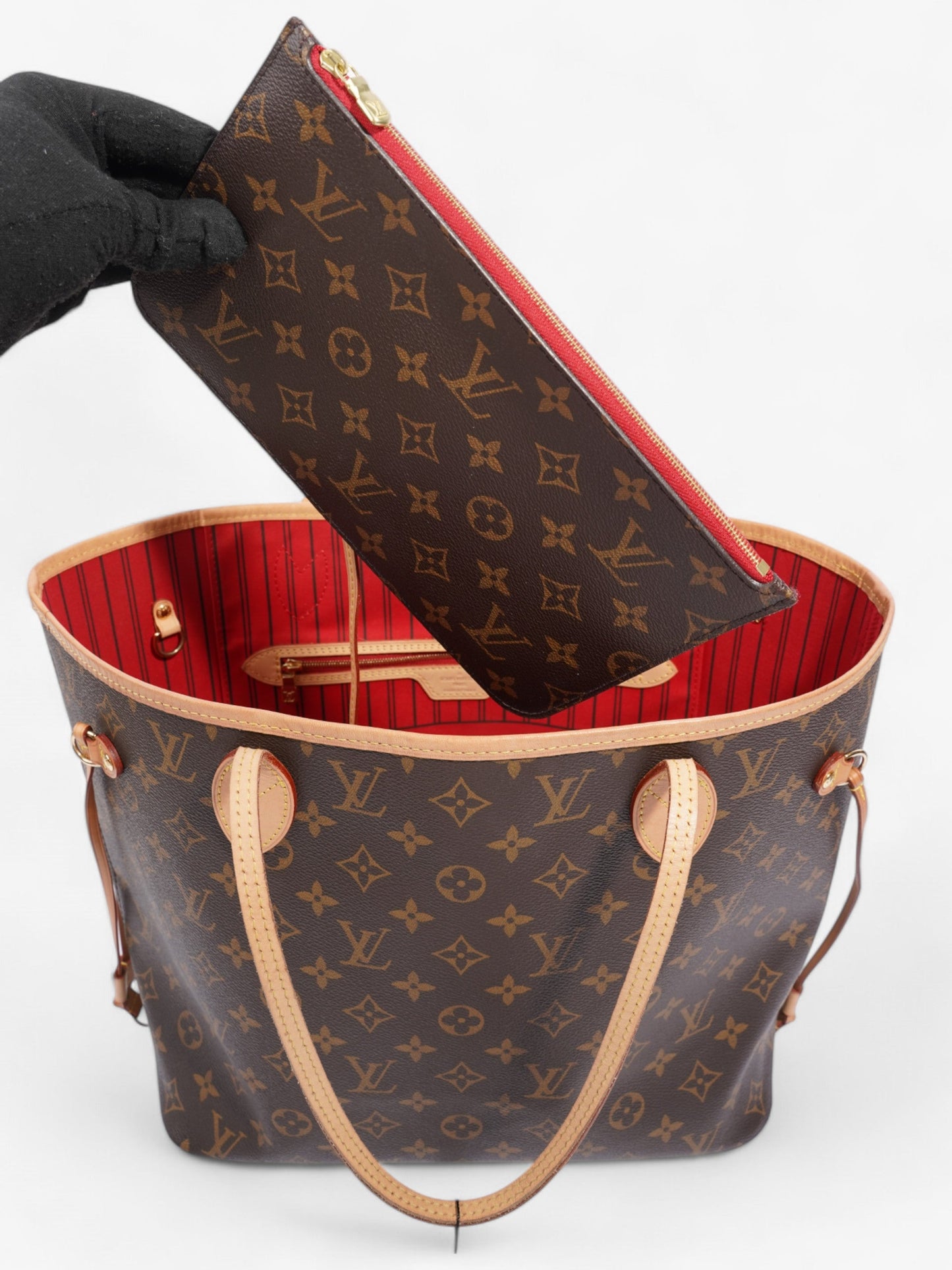 Louis Vuitton Neverfull Monogram Coated Canvas MM
