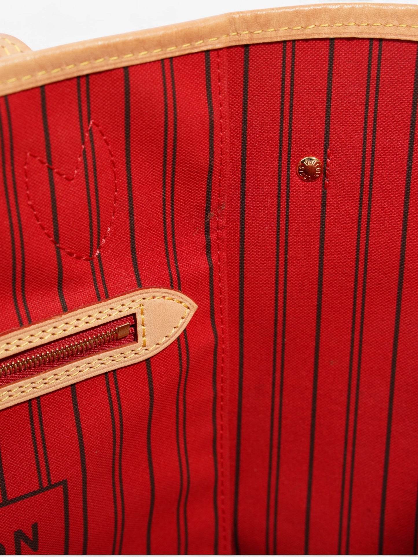 Louis Vuitton Neverfull Monogram Coated Canvas MM
