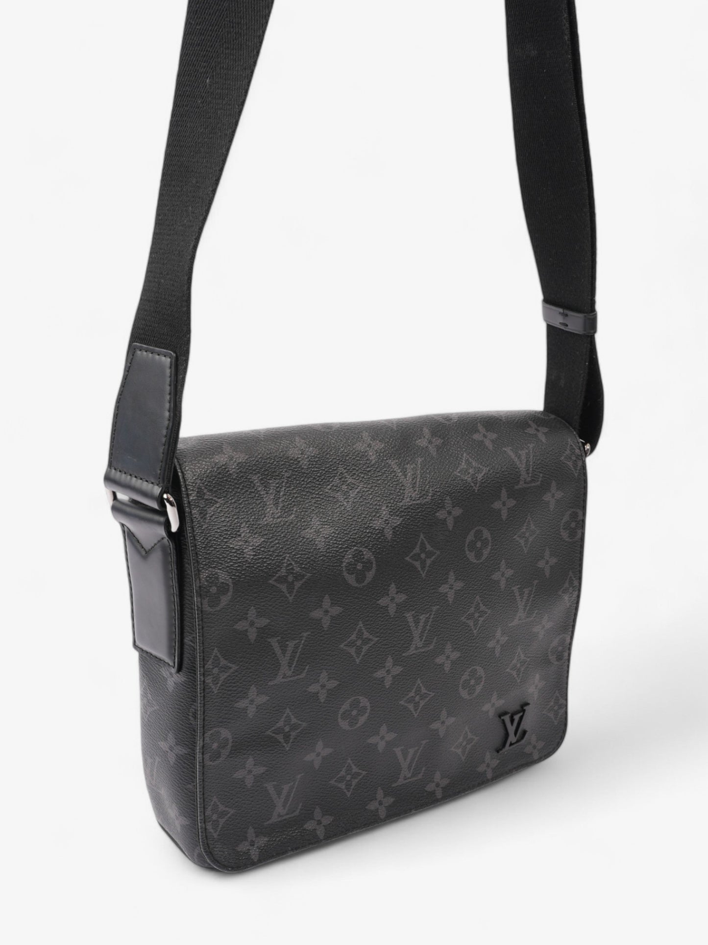 Louis Vuitton District Messenger Monogram Eclipse Coated Canvas PM