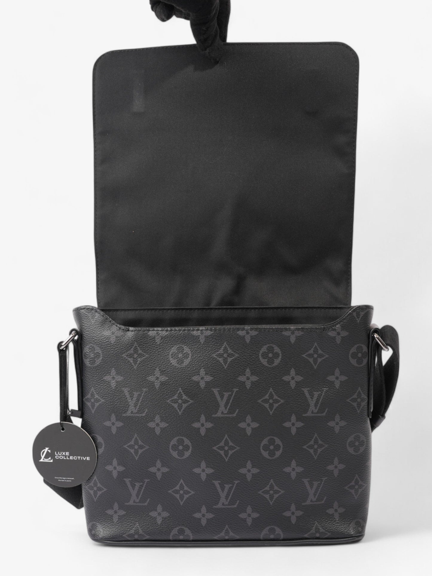 Louis Vuitton District Messenger Monogram Eclipse Coated Canvas PM