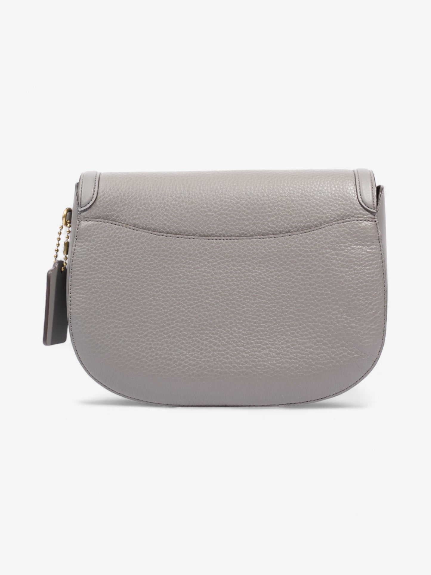 Coach Kat Saddle Grey Suede