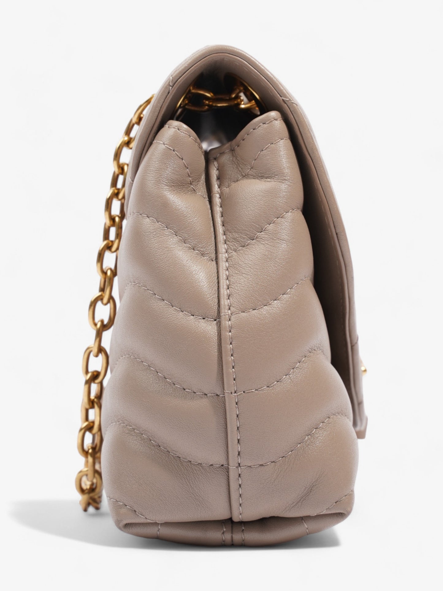 Louis Vuitton New Wave Chain Taupe Calfskin Leather MM
