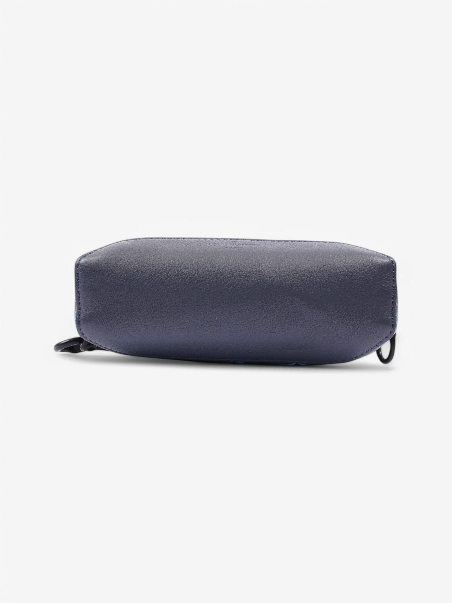 Louis Vuitton Duo Slingback Monogram Shadow / Navy / River Blue Calfskin Leather