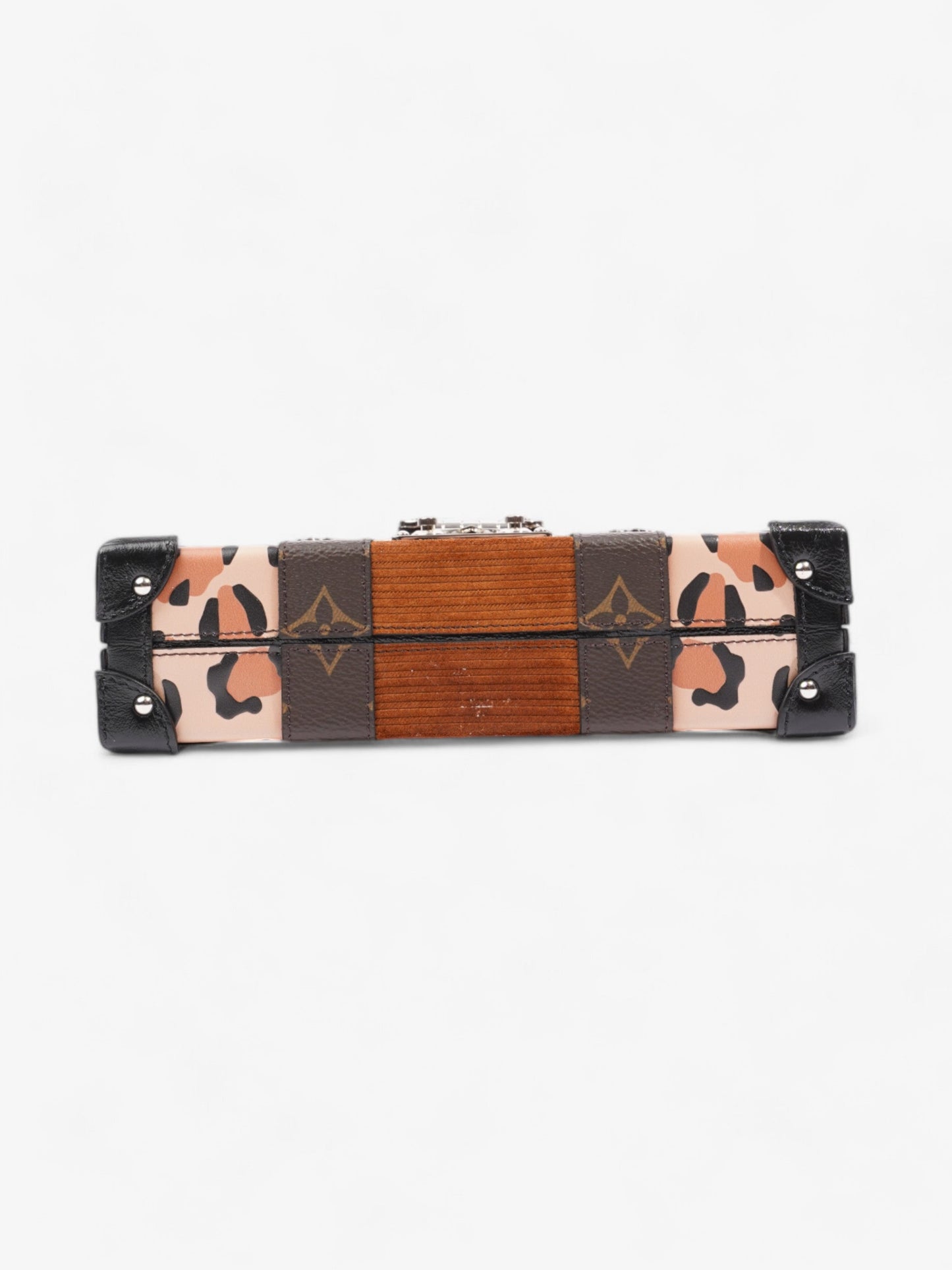 Louis Vuitton Petite Malle Monogram / Leopard / Black Canvas