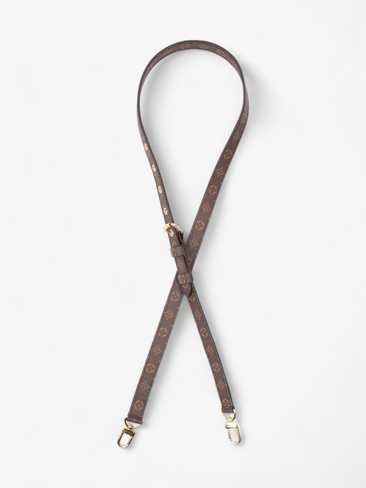Louis Vuitton Bandouli猫re Bag Strap Monogram / Gold Canvas