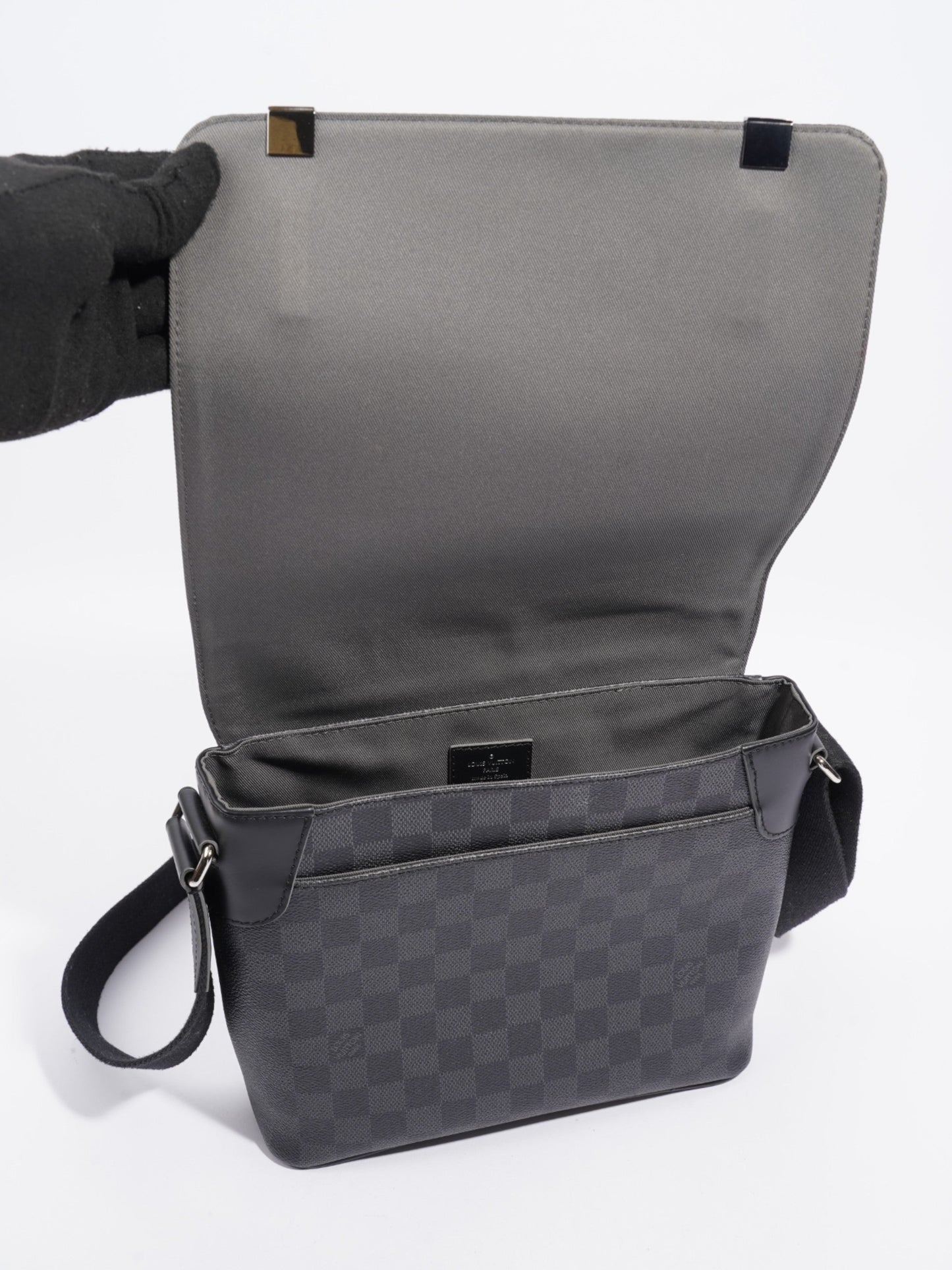 Louis Vuitton District Messenger Damier Graphite Coated Canvas PM