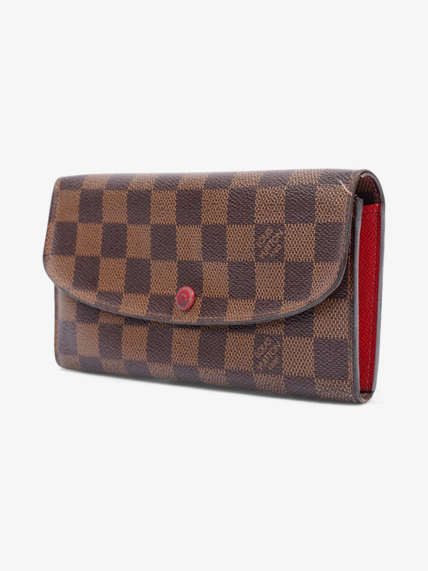 Louis Vuitton Emilie Wallet Damier Ebene Coated Canvas