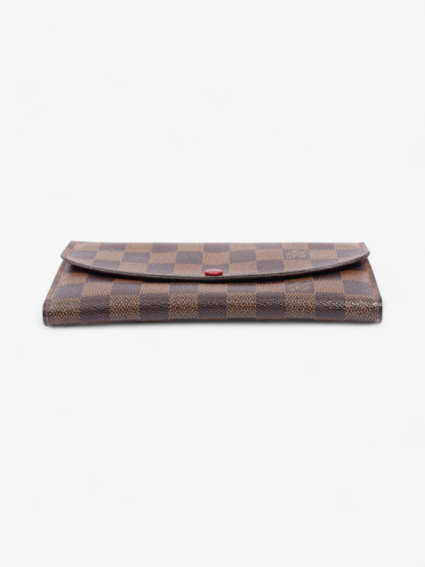 Louis Vuitton Emilie Wallet Damier Ebene Coated Canvas