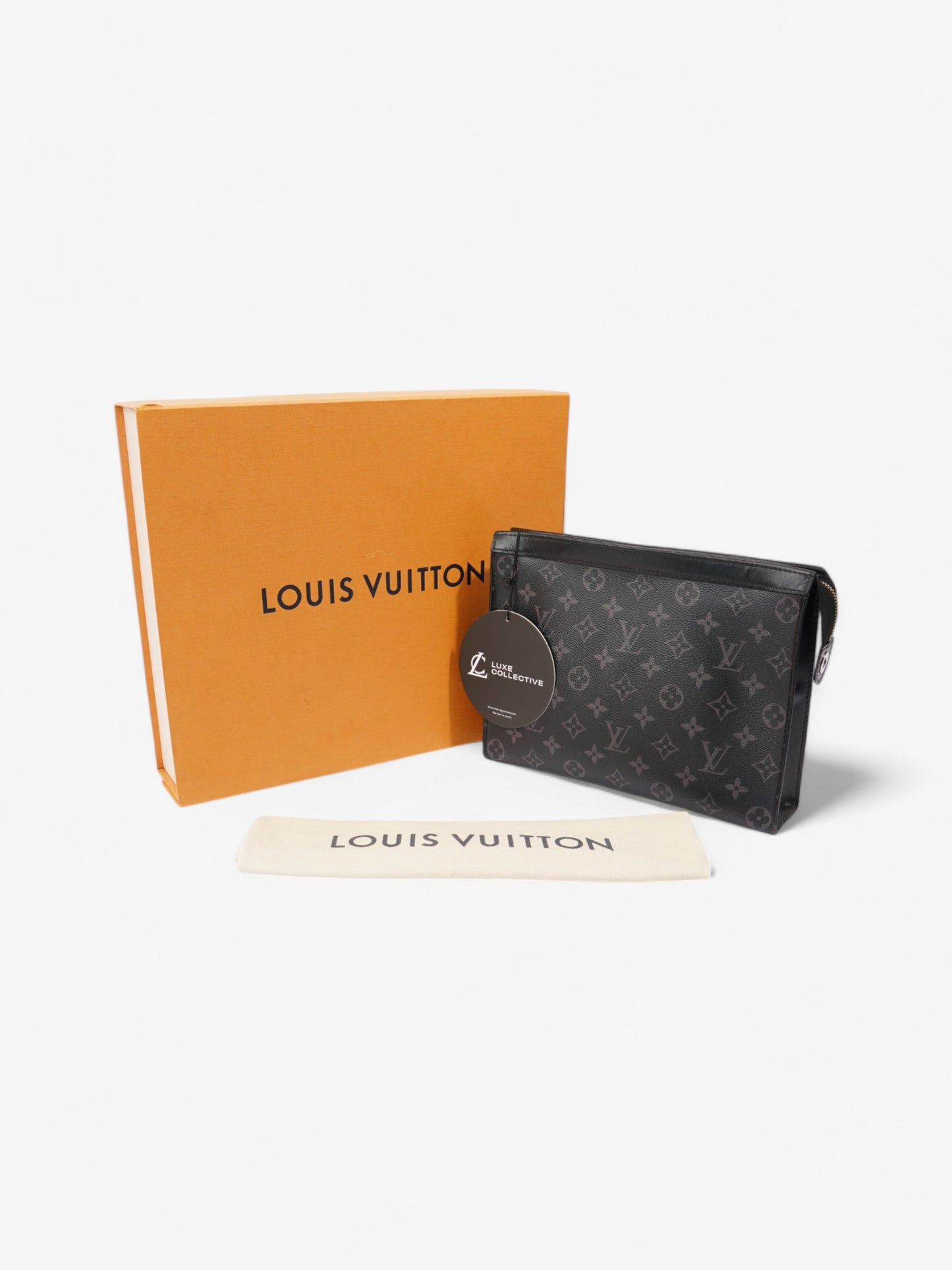 Louis Vuitton Pochette Voyage Monogram Eclipse Canvas MM