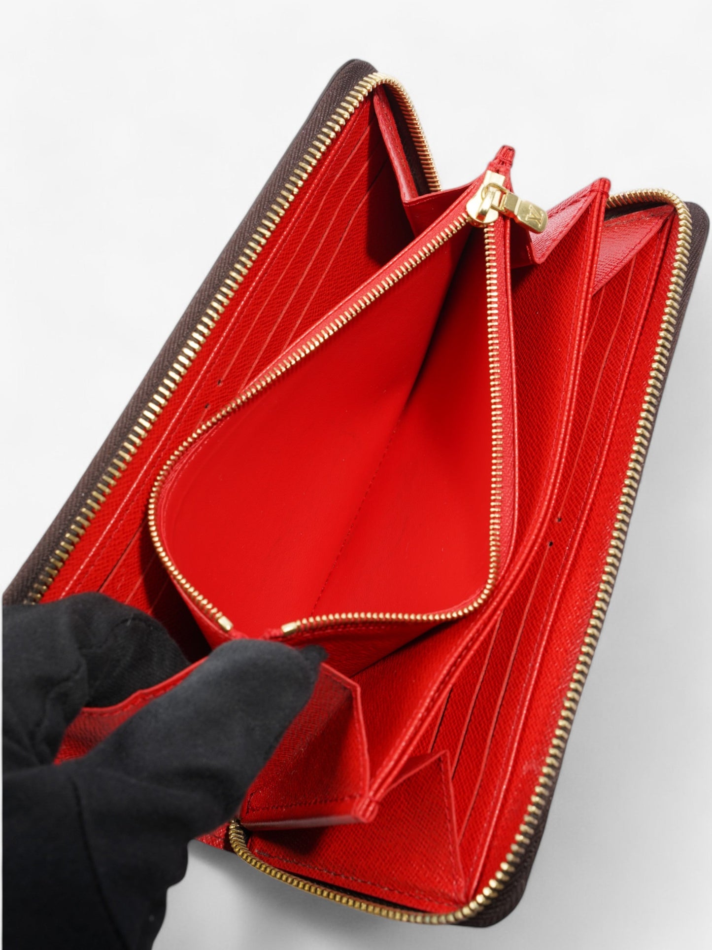Louis Vuitton Clemence Wallet Monogram Coated Canvas