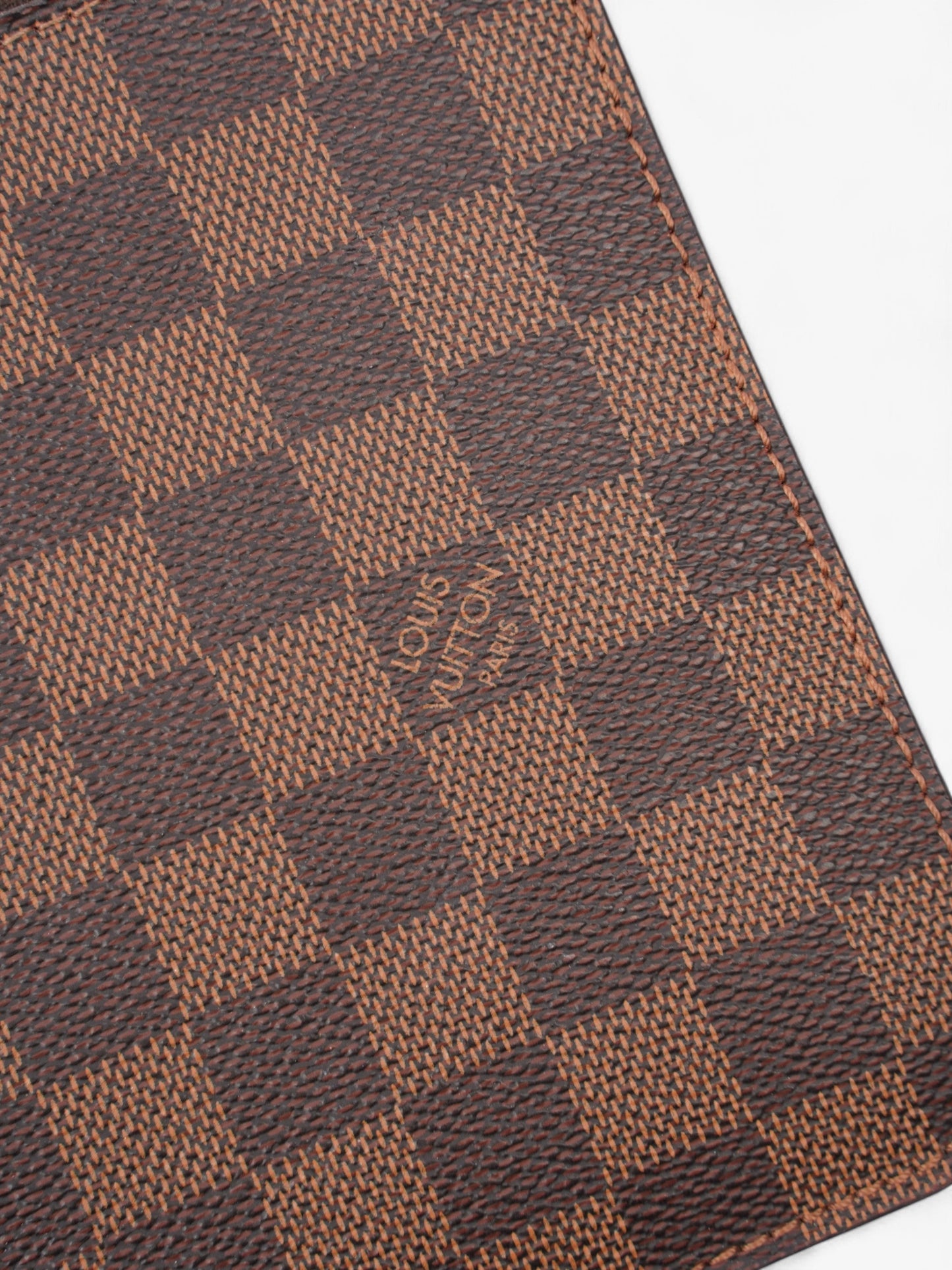 Louis Vuitton Neverfull Pouch Damier Ebene Coated Canvas
