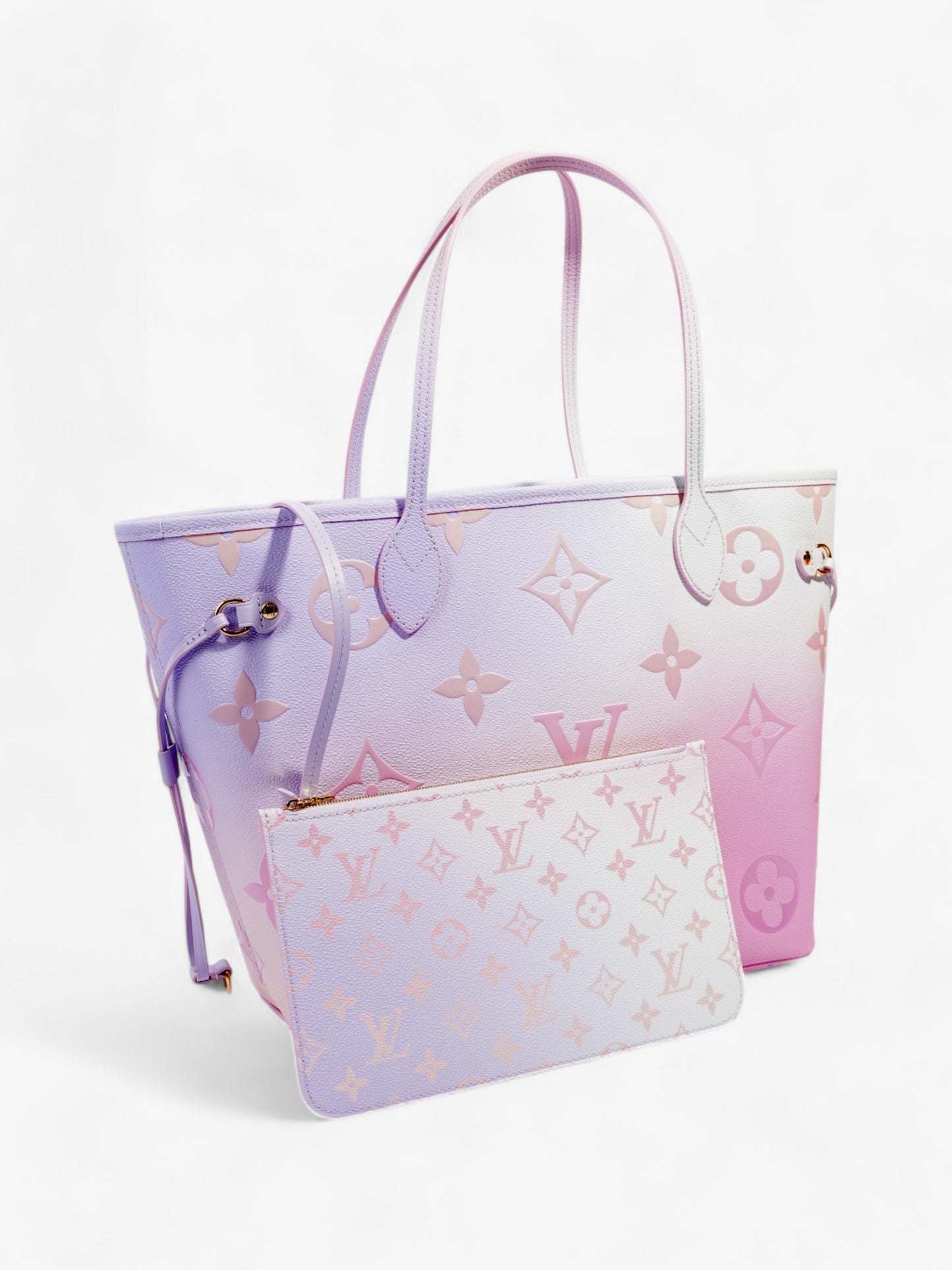Louis Vuitton Neverfull Sunrise Pastel Empreinte Leather MM