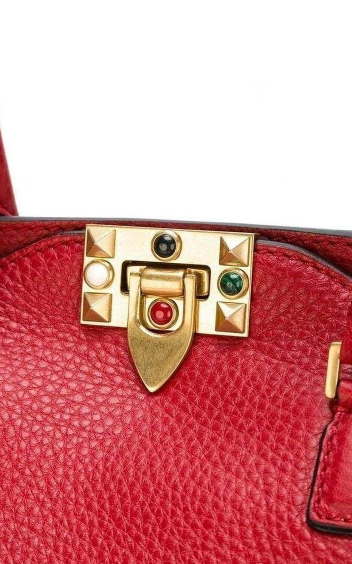 Rockstud Rolling Trapeze Tote Bag