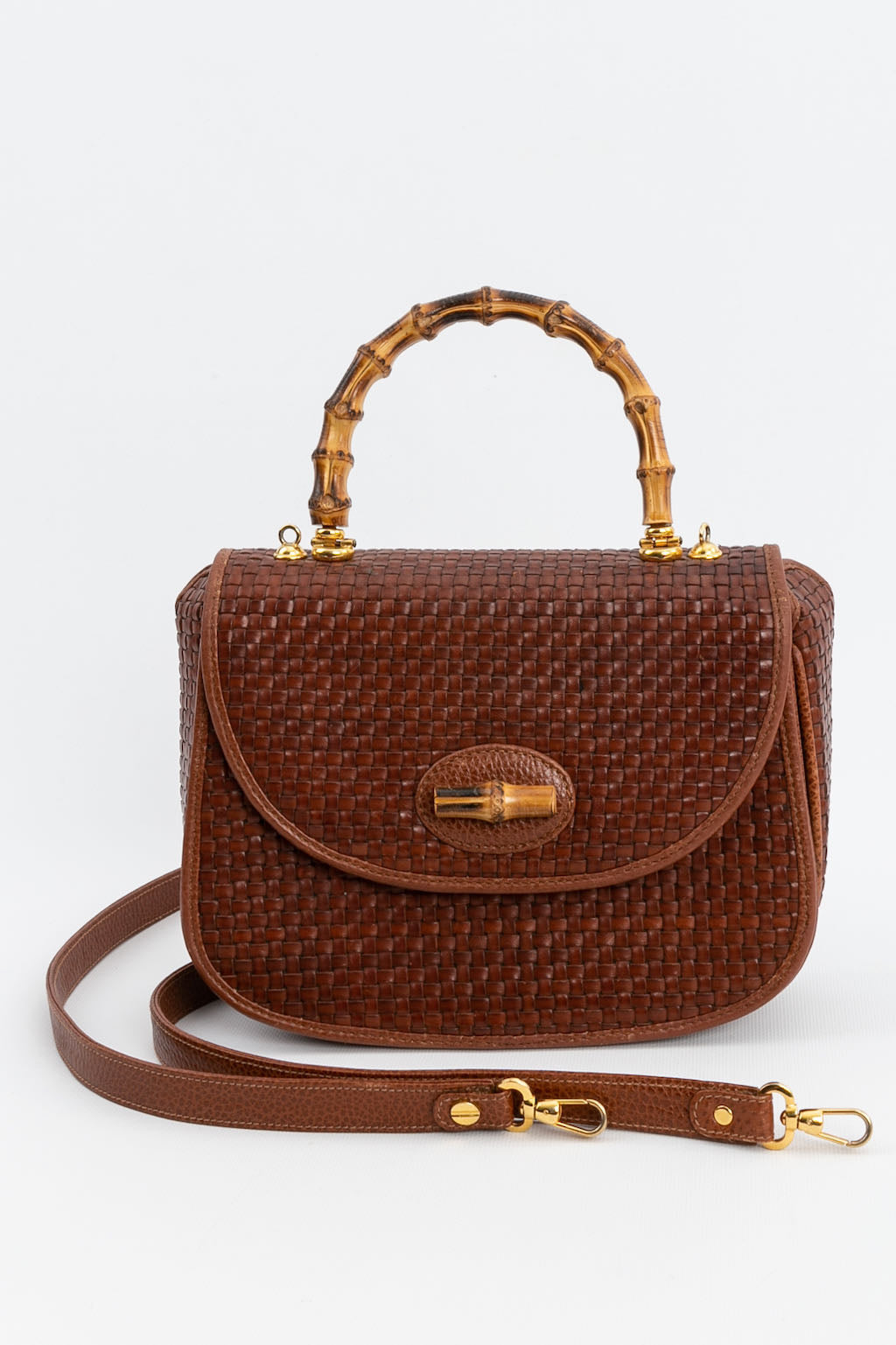 Sac en cuir tressÃƒÆ’Ã‚Â© Cosci