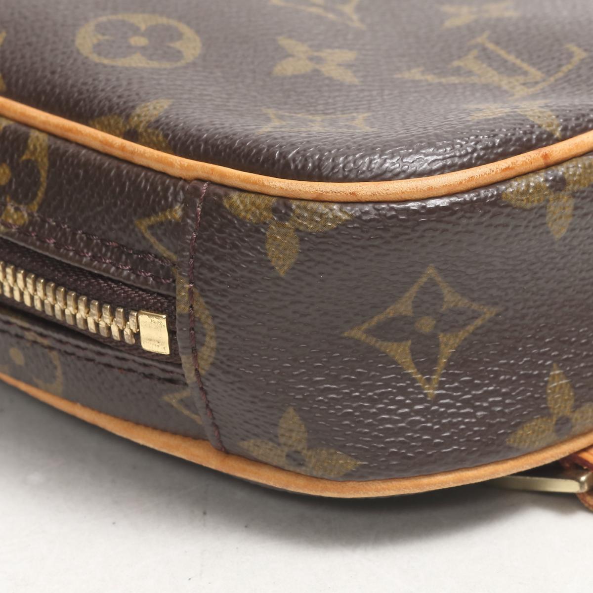 Louis Vuitto Pochette Gange Monogram Canvas Messenger Bag