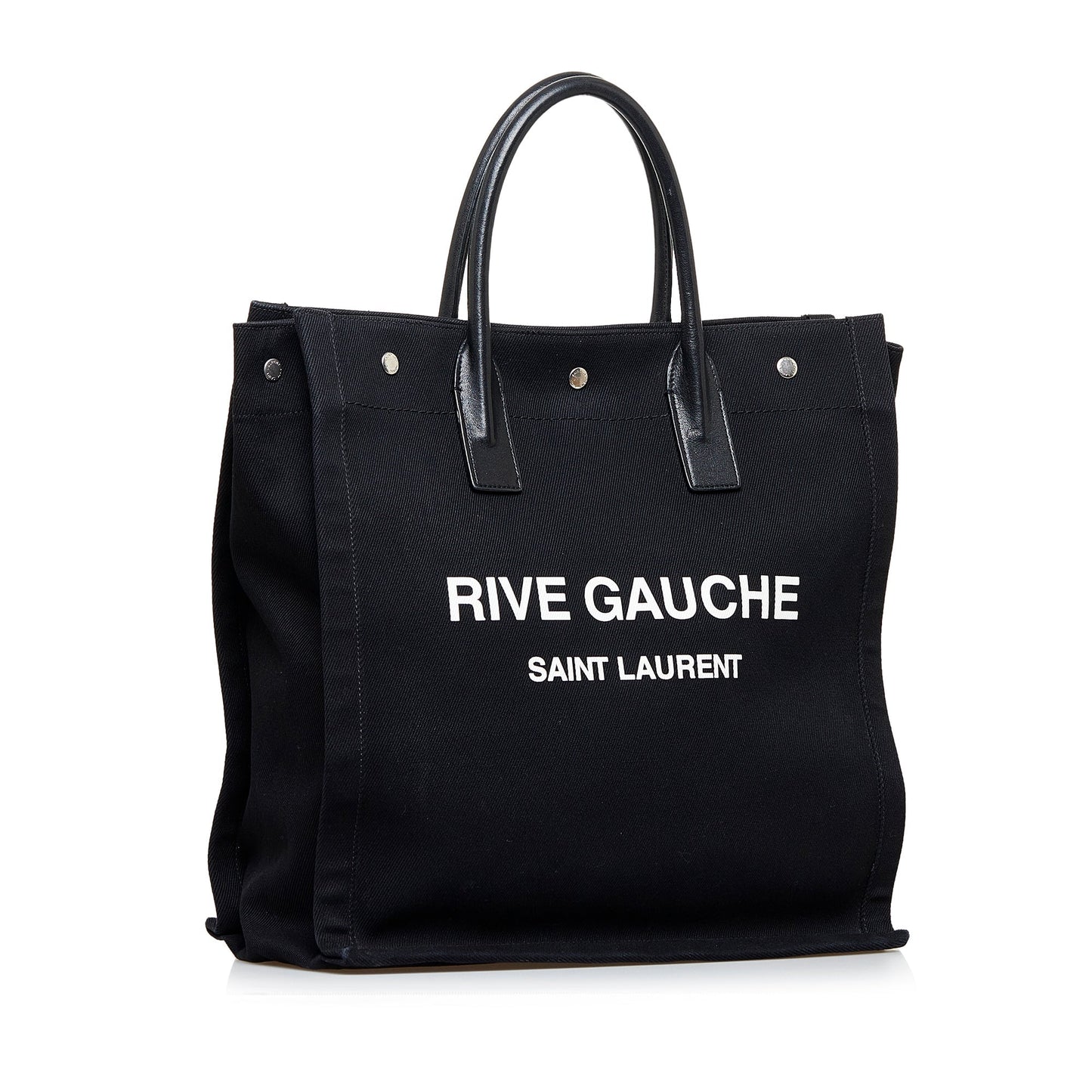 Black Saint Laurent Rive Gauche North South Tote