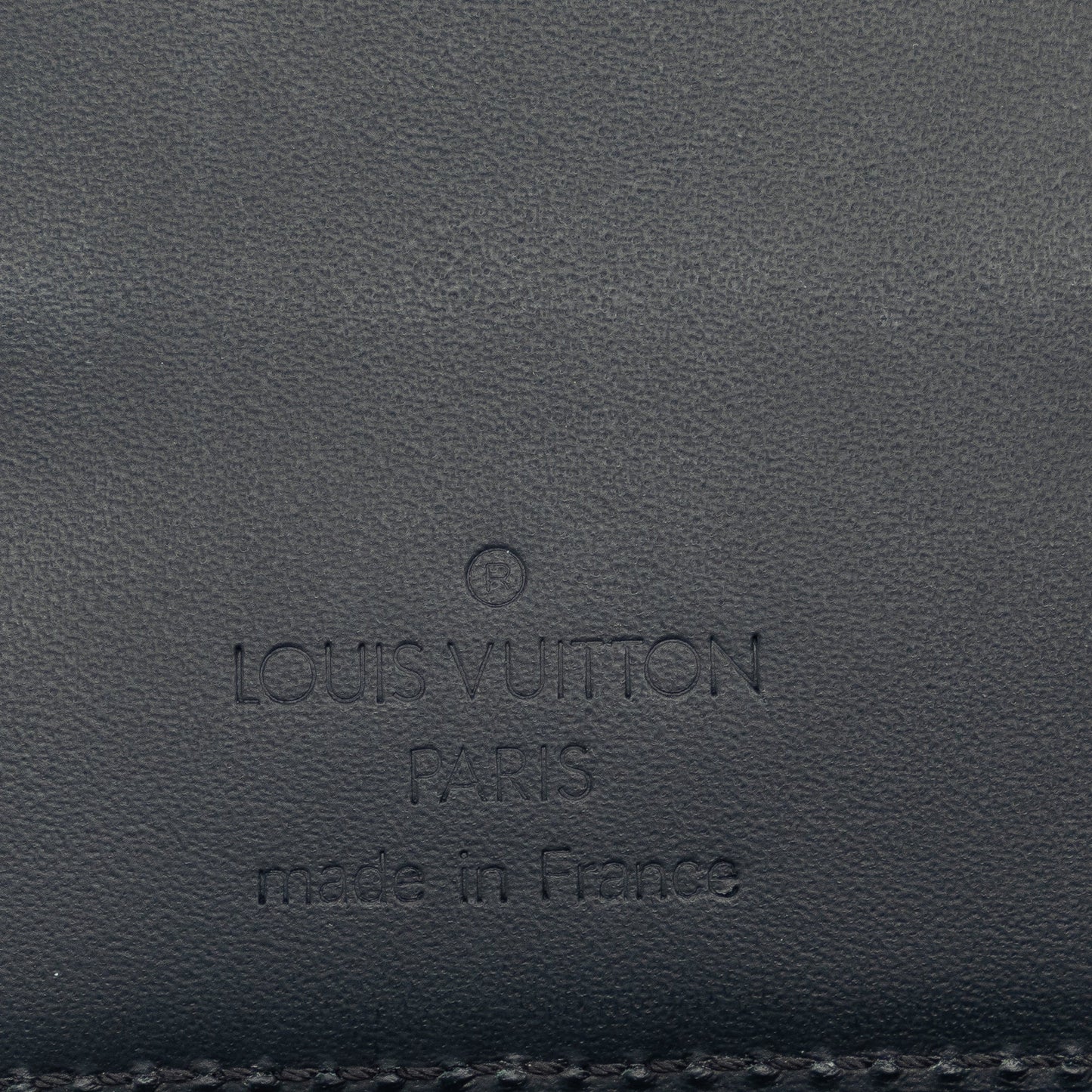 Black Louis Vuitton Damier Infini Notebook Cover