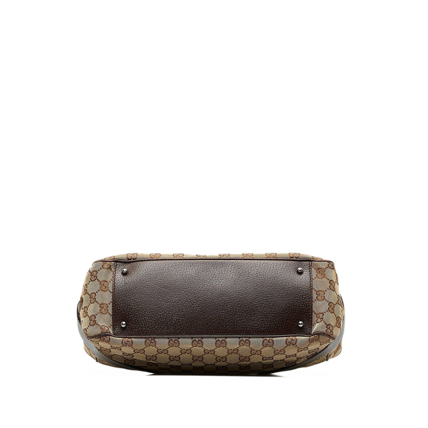 Brown Gucci GG Canvas Tote