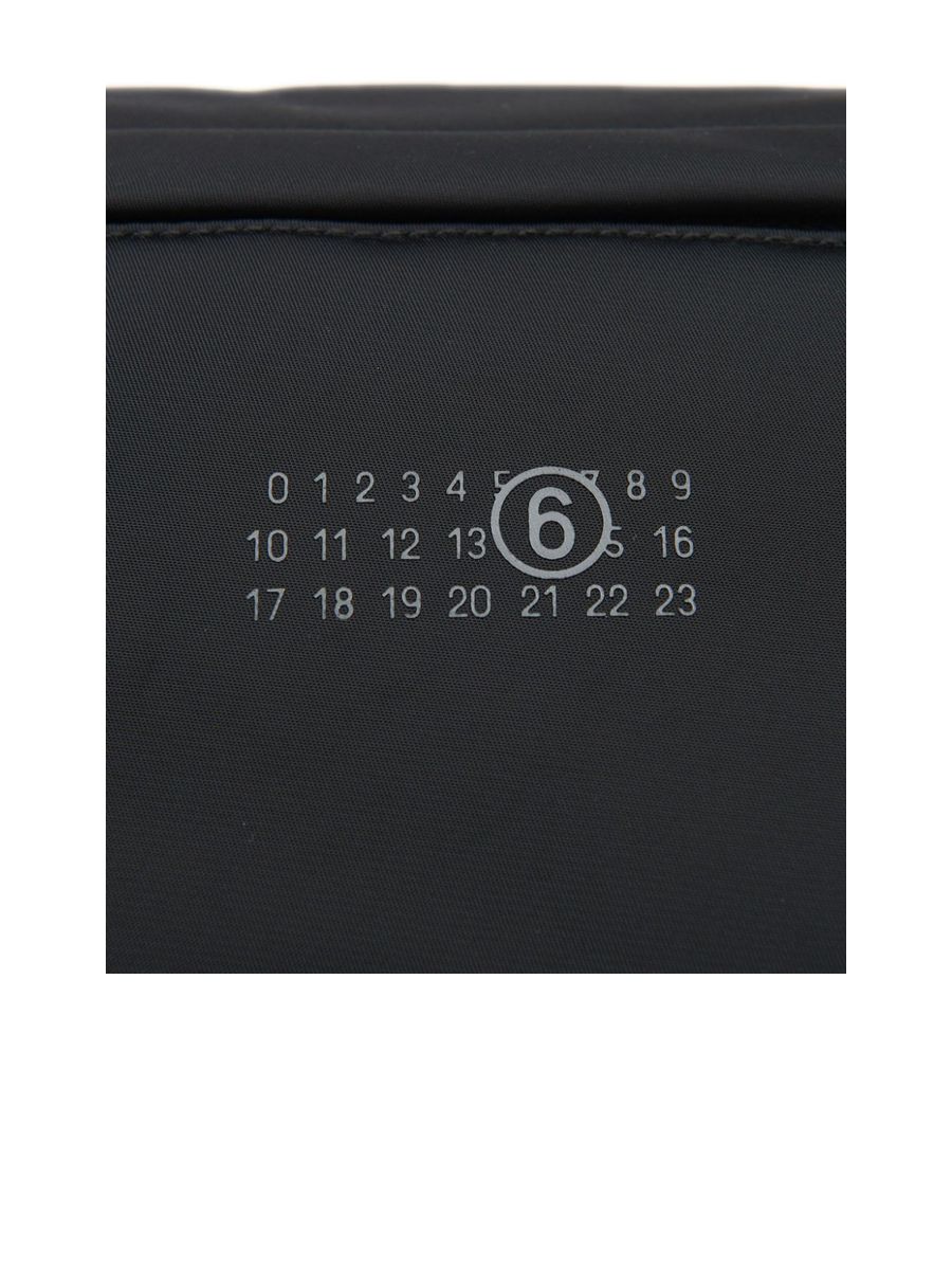 Signature Numbers Motif Shoulder Bag