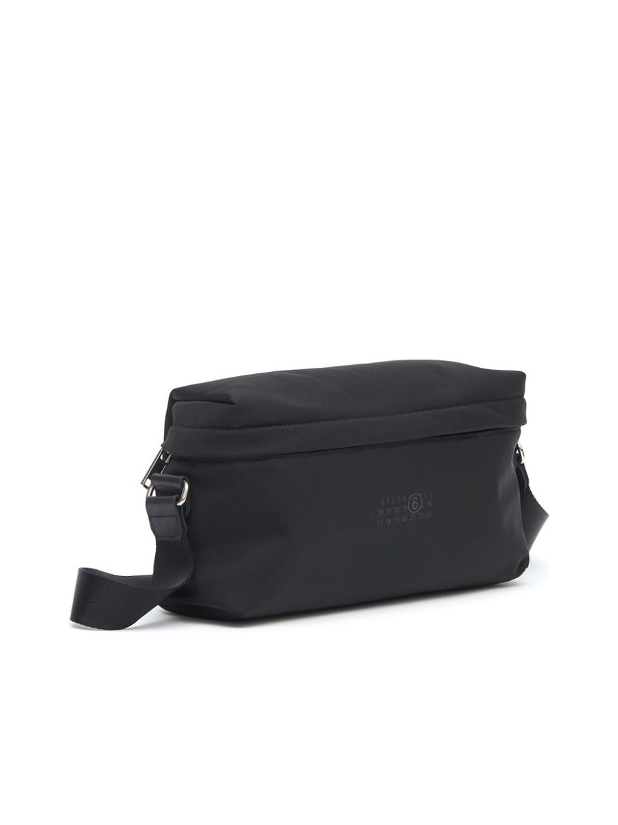 Signature Numbers Motif Shoulder Bag