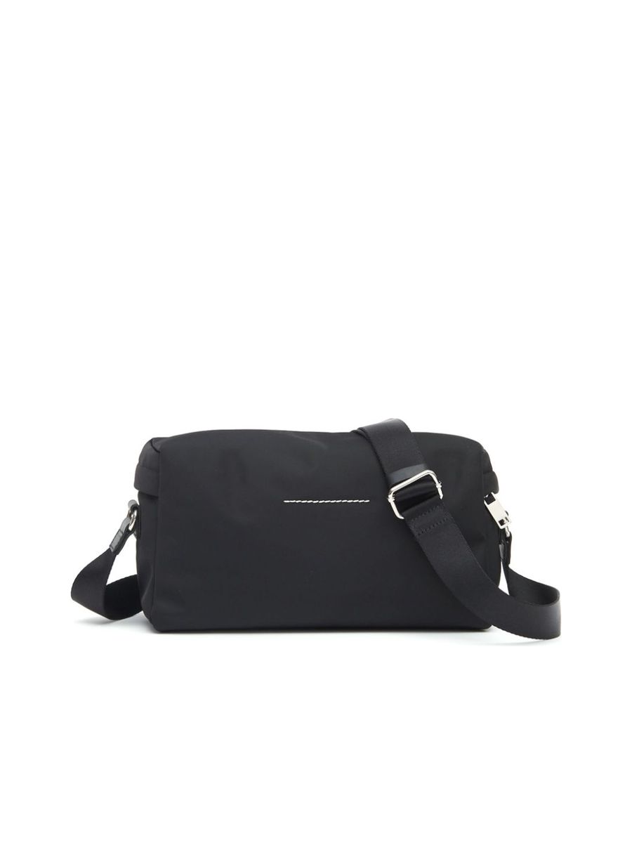 Signature Numbers Motif Shoulder Bag