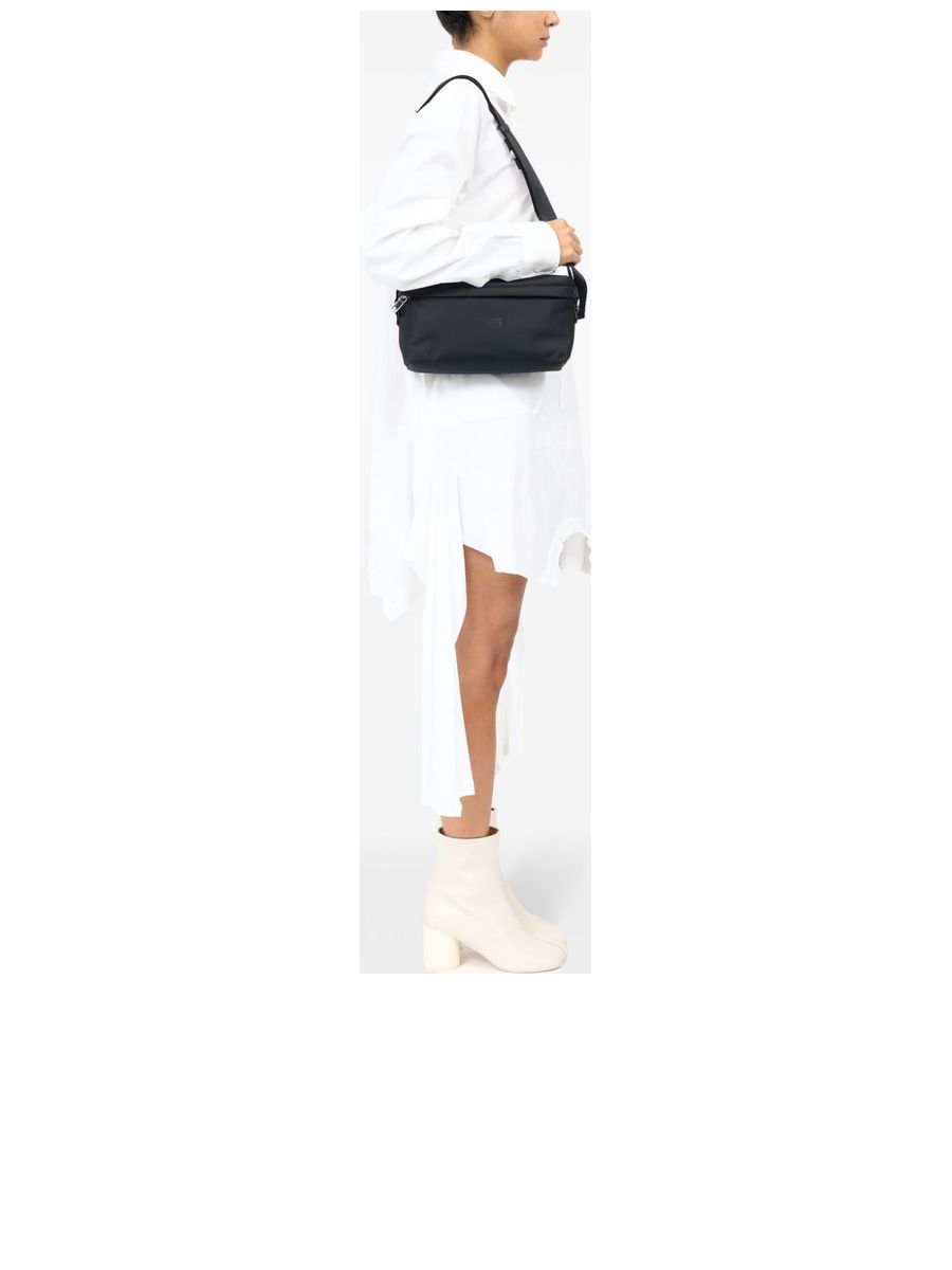 Signature Numbers Motif Shoulder Bag