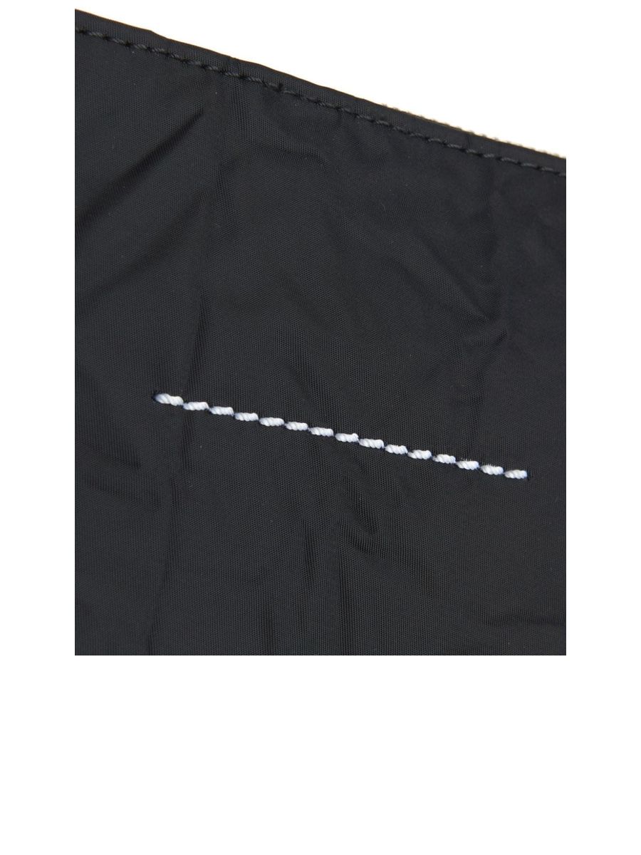 Logo Patch Clutch Bag