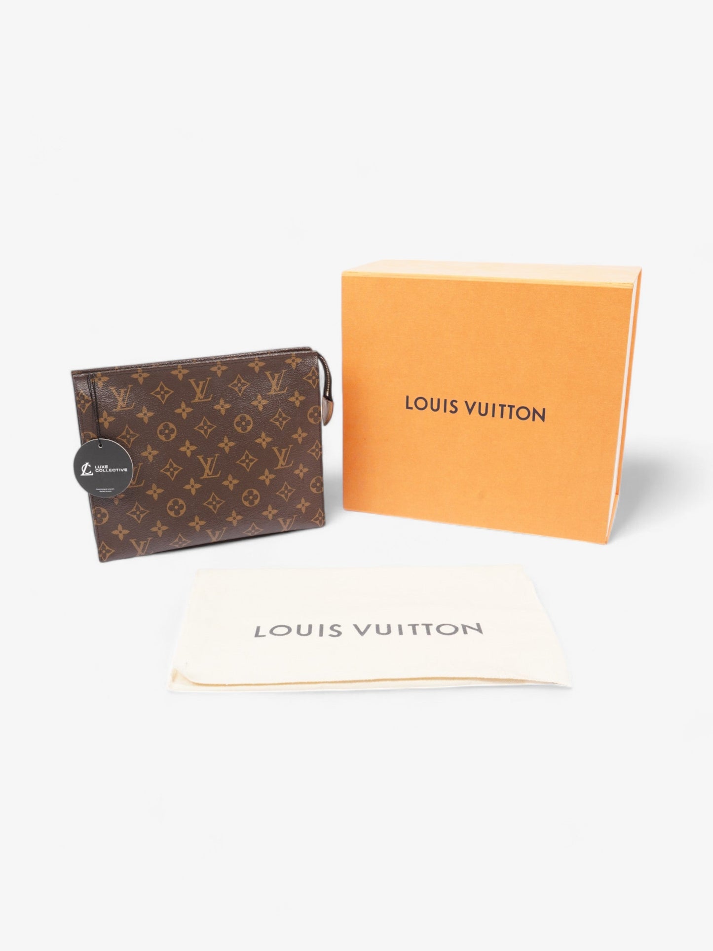 Louis Vuitton Toiletry Pouch Monogram Coated Canvas 26