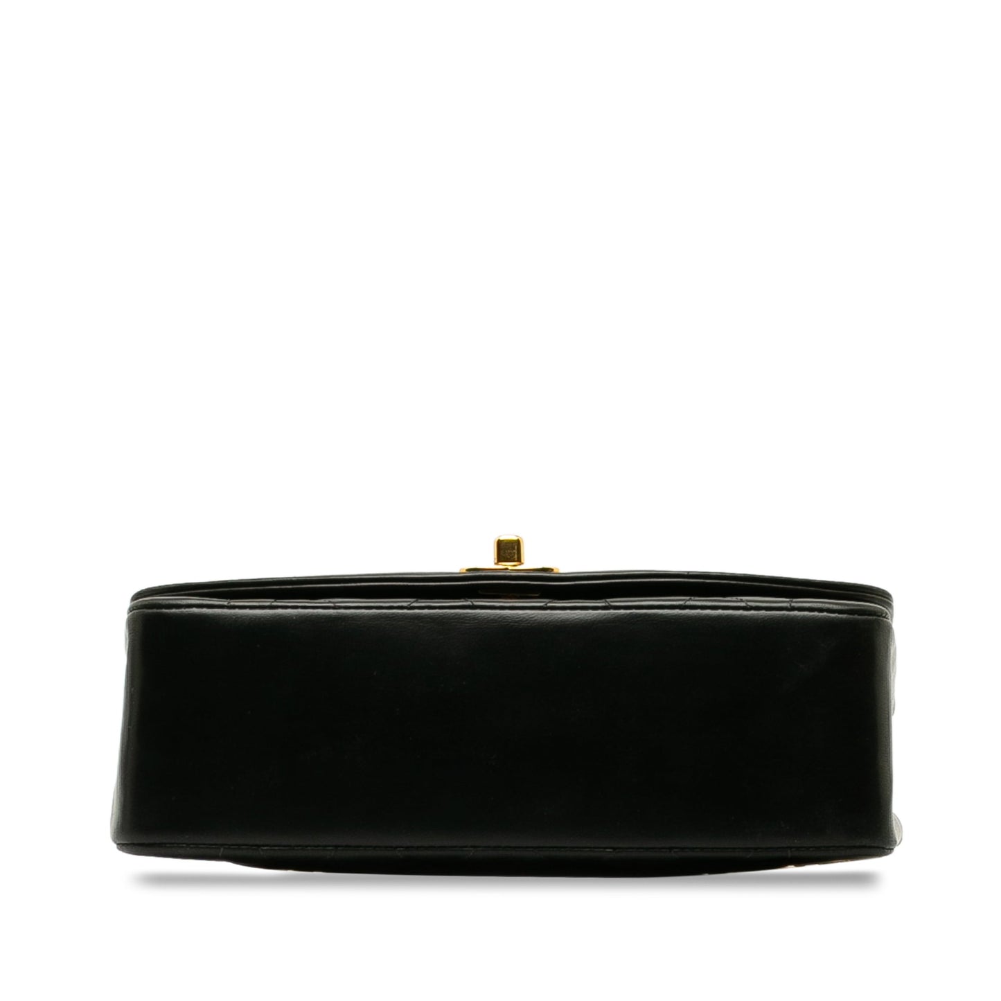 Chanel Diana Small Black Lambskin Gold