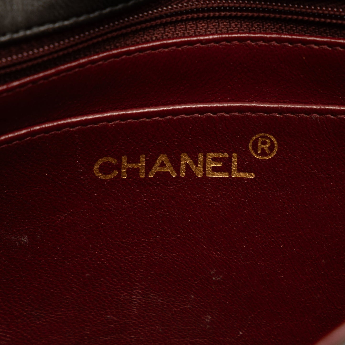 Chanel Diana Small Black Lambskin Gold