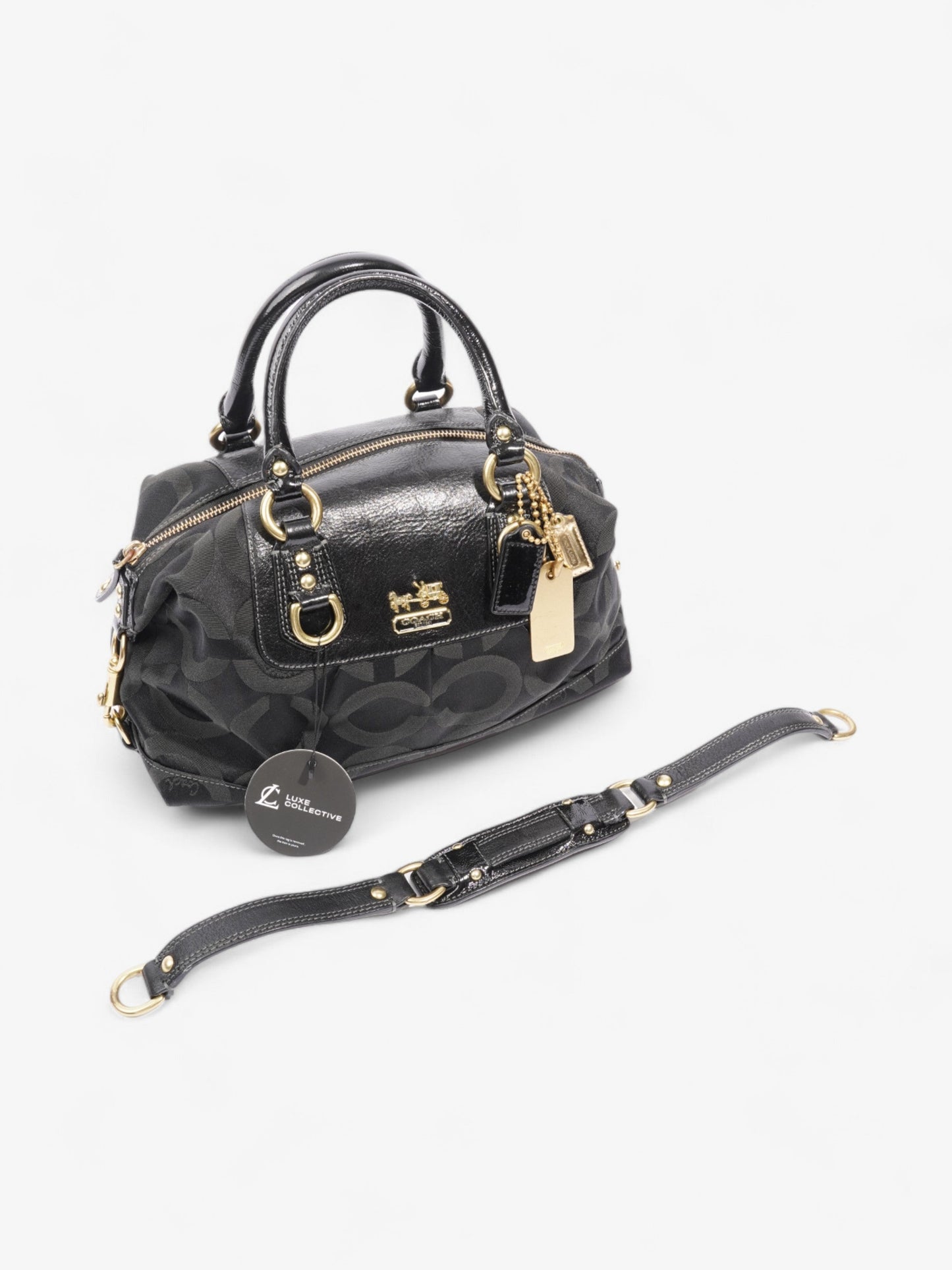 Coach Madison Black Nylon