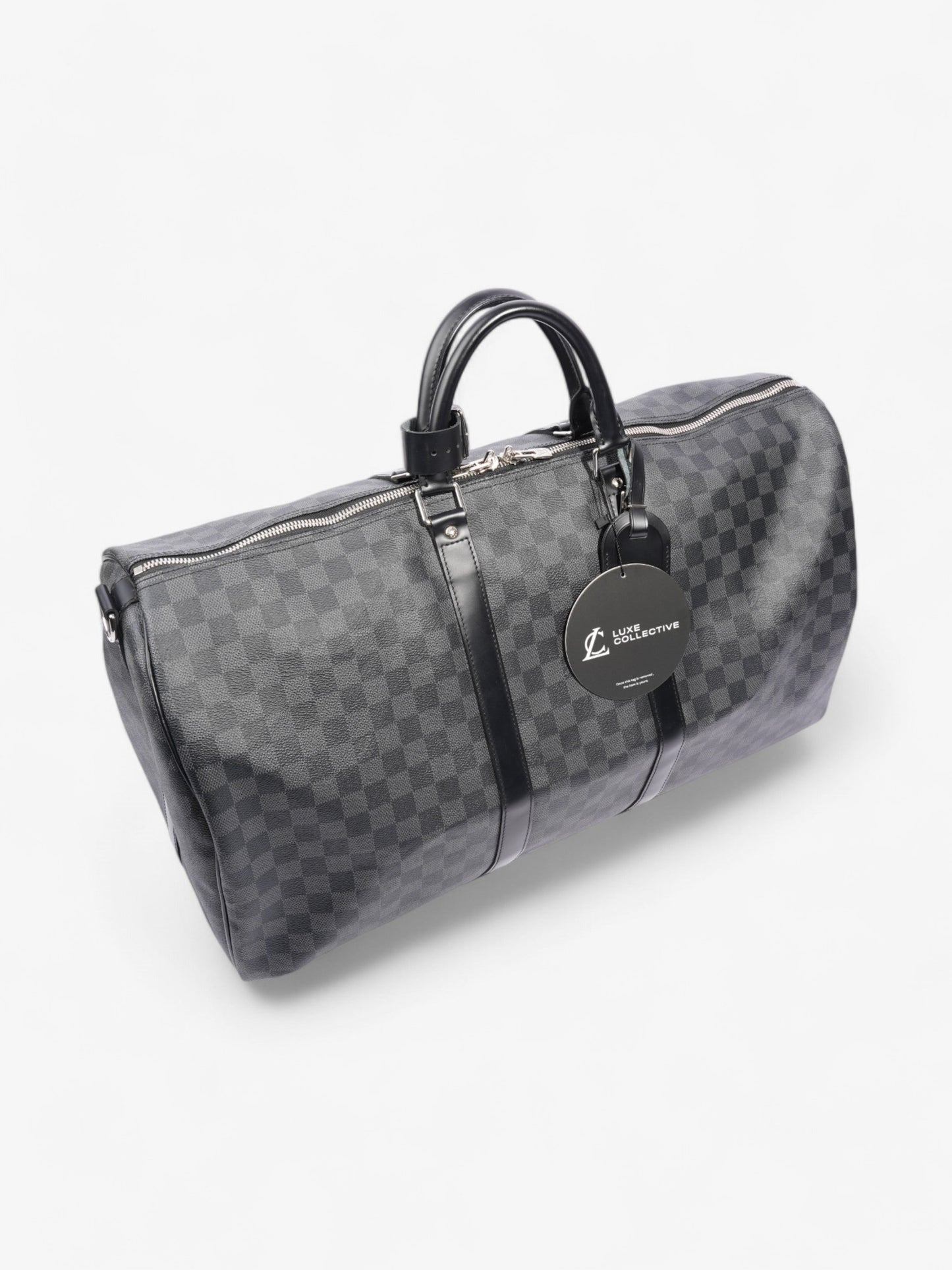 Louis Vuitton Keepall Bandouliere Damier Graphite Coated Canvas 55