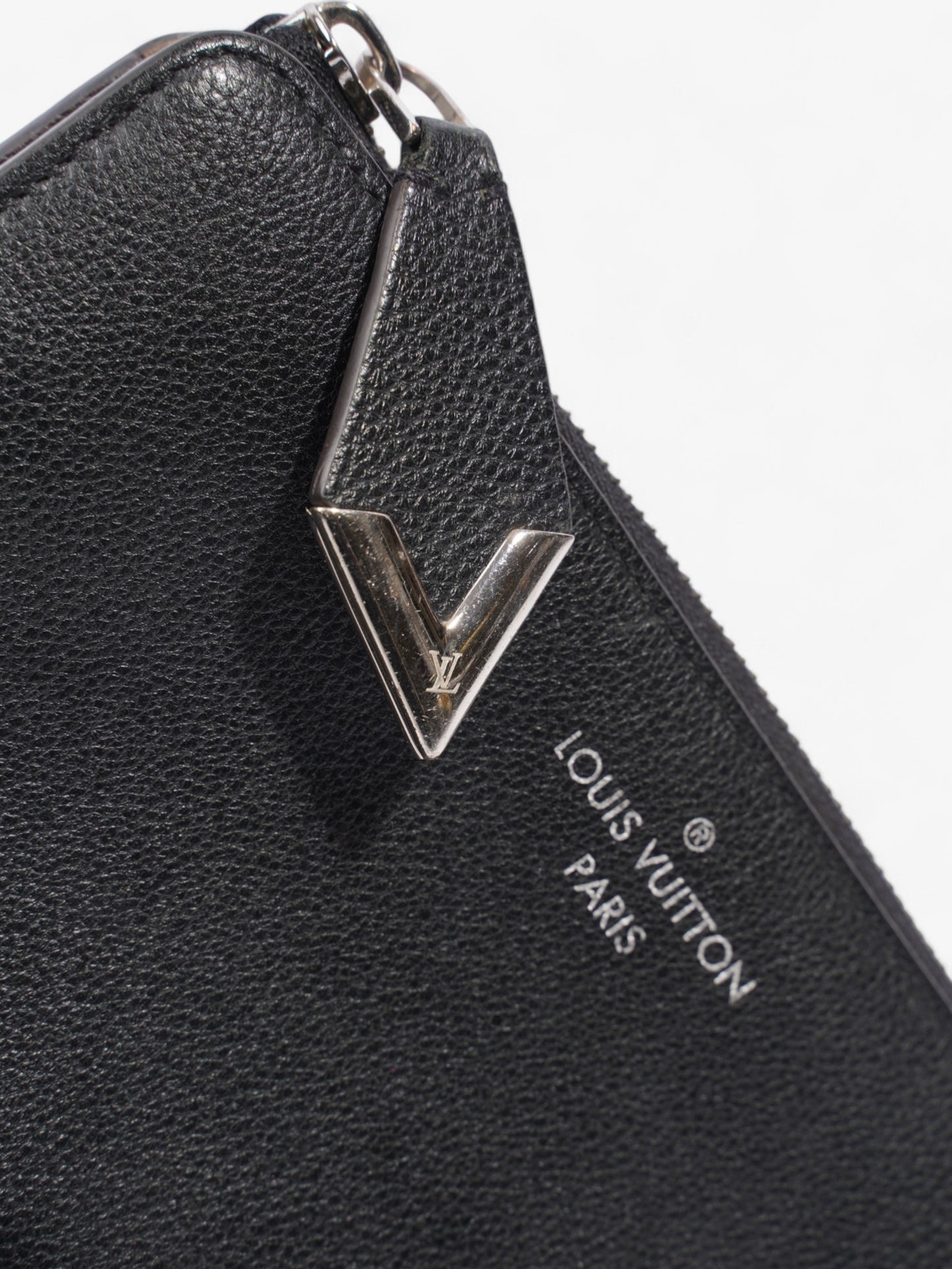 Louis Vuitton Comete Wallet Black Leather