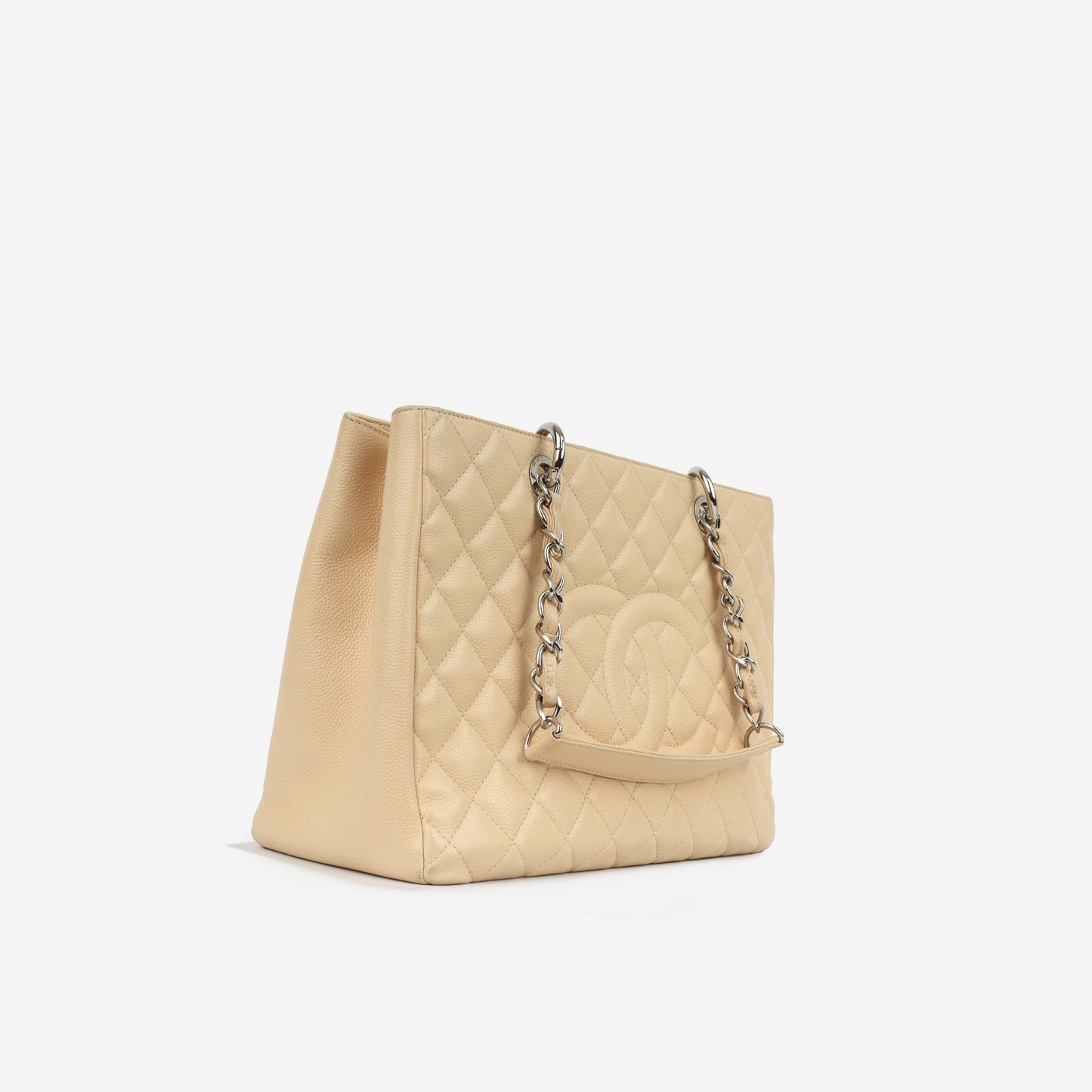 Grand Shopping Tote - Beige