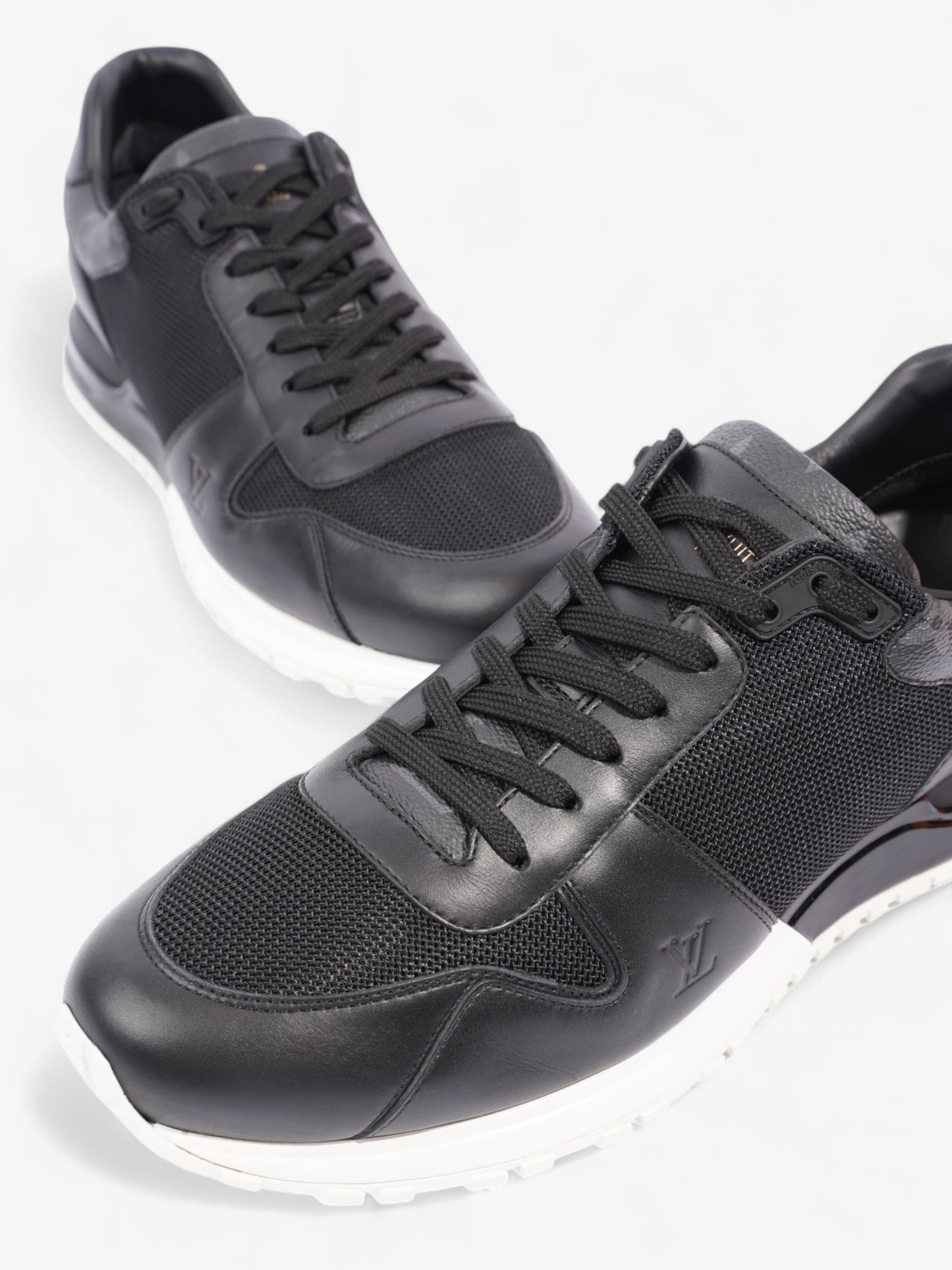 Louis Vuitton Run Away Black Mesh EU 42.5 UK 8.5