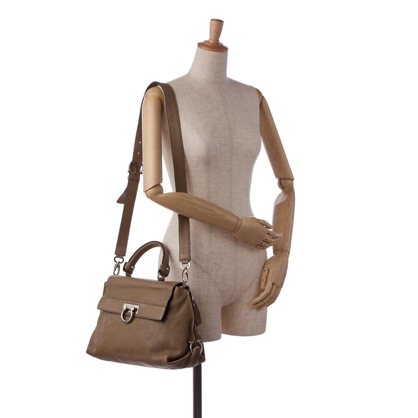 Salvatore Feragamo Sofia Handbag Brown