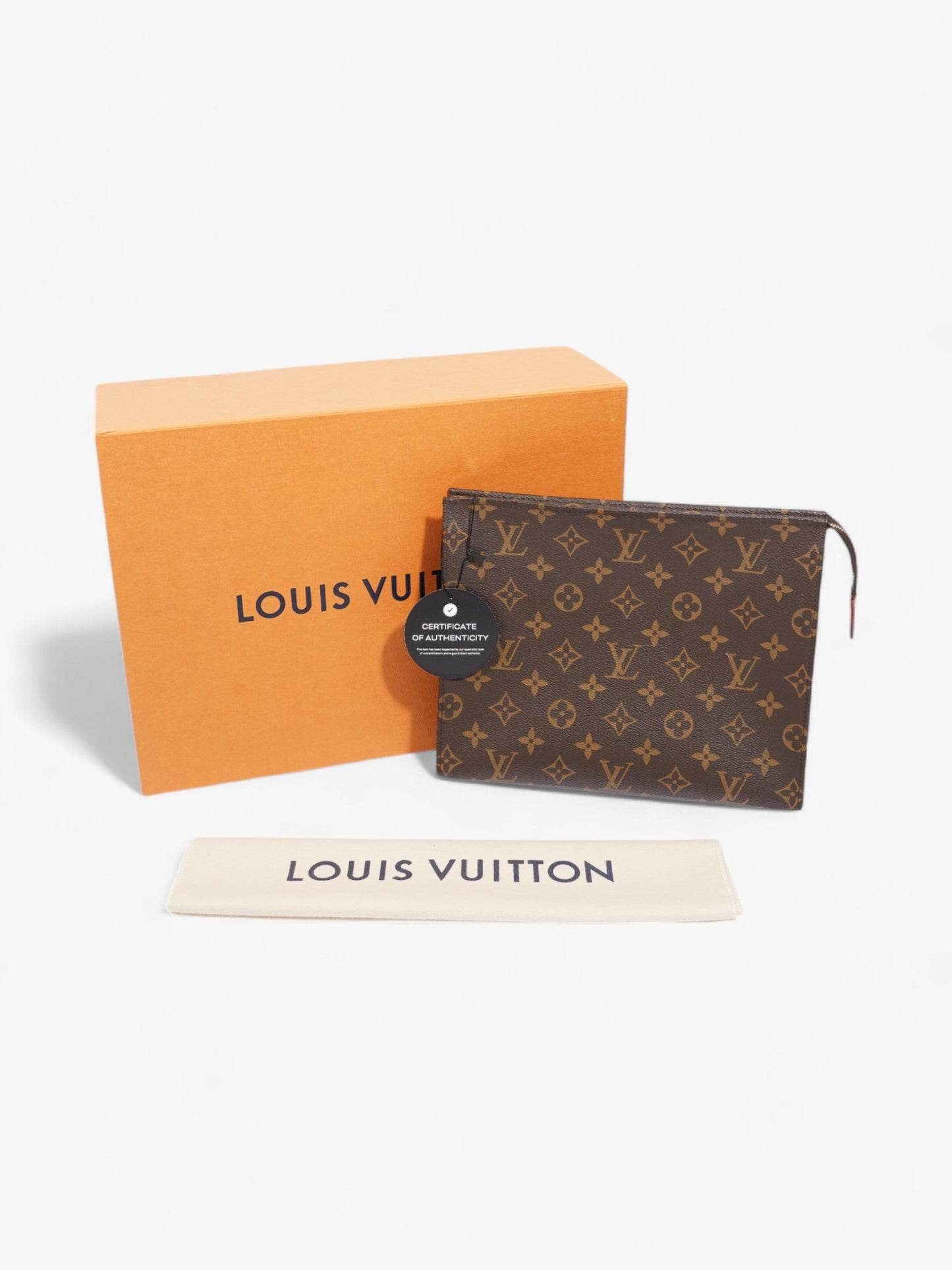 Louis Vuitton Toiletry Pouch Monogram Coated Canvas 26