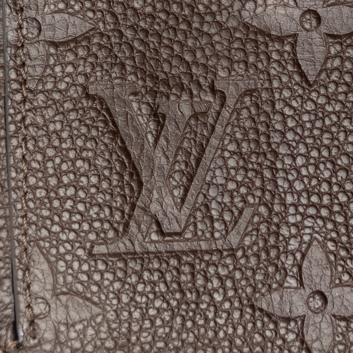 Brown Louis Vuitton Monogram Empreinte Portefeuille Curieuse Wallet