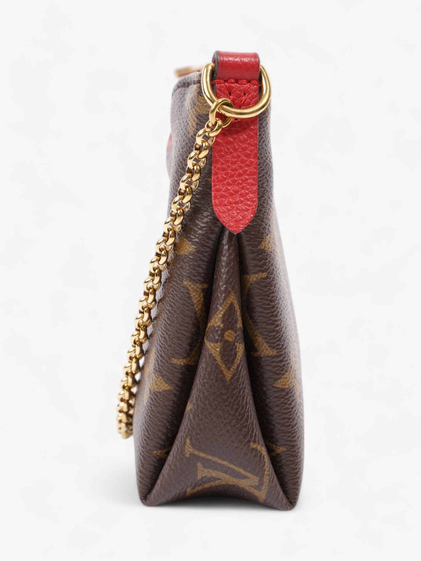 Louis Vuitton Pallas clutch Monogram / cherry