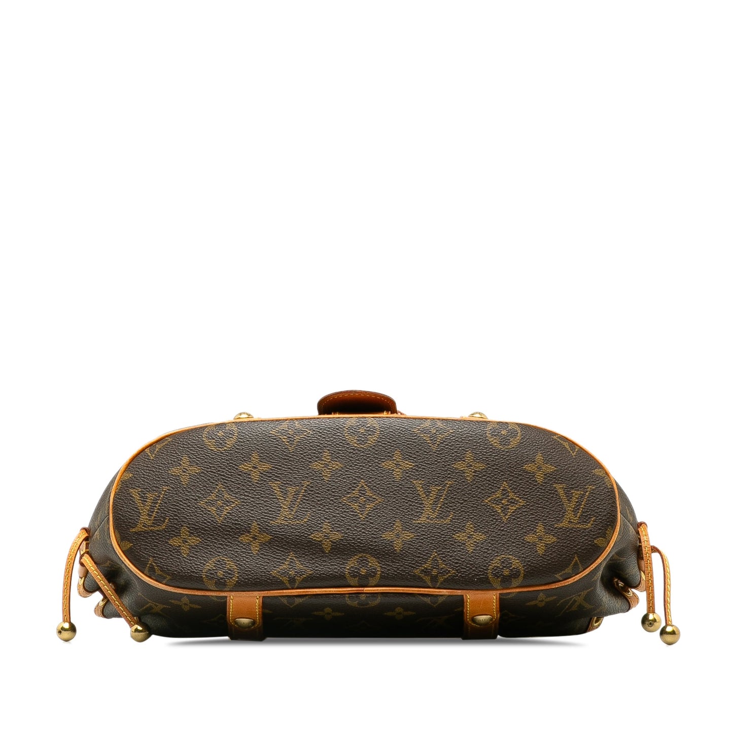 Brown Louis Vuitton Monogram Theda PM Handbag