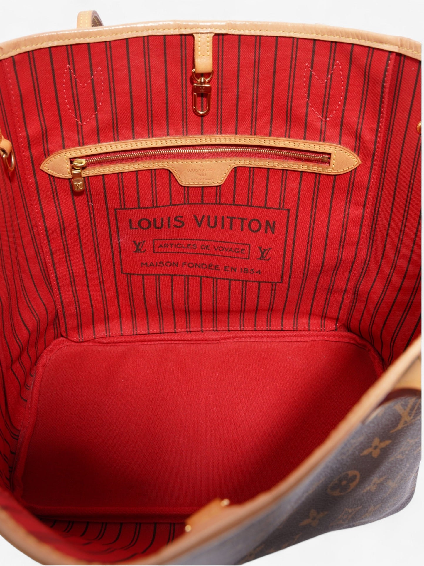 Louis Vuitton Neverfull Monogram Coated Canvas MM