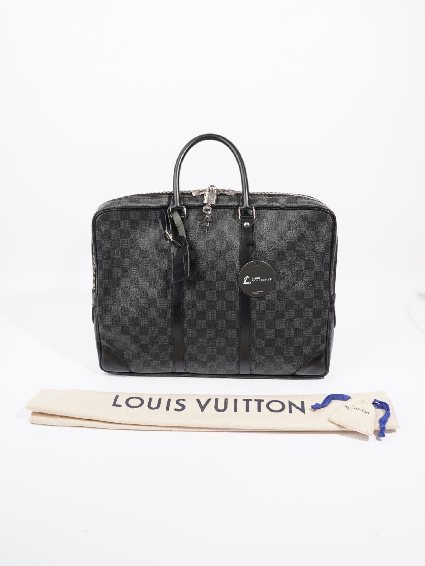 Louis Vuitton Briefcase Damier Graphite Coated Canvas