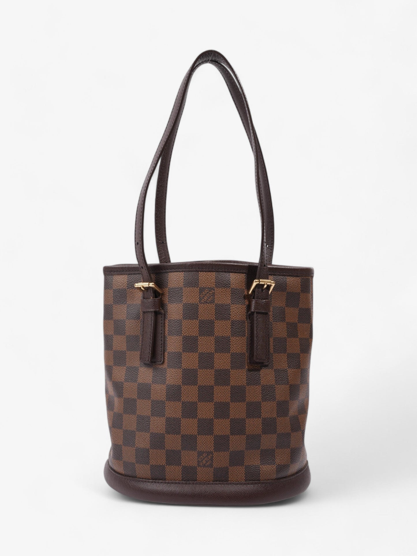 Louis Vuitton Marais Bucket Bag Damier Ebene Coated Canvas