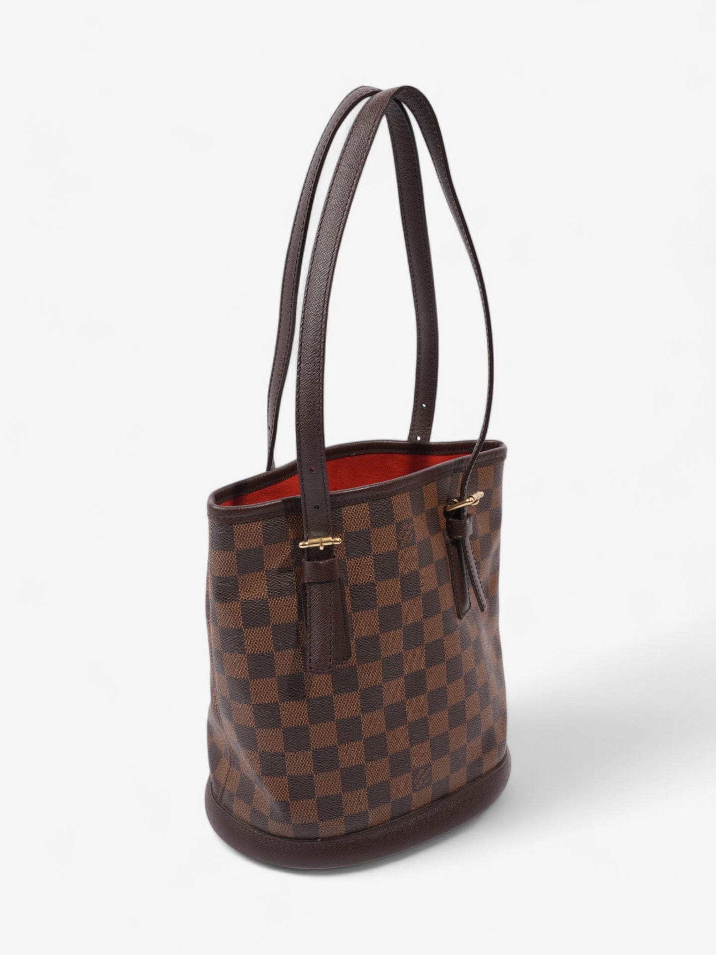 Louis Vuitton Marais Bucket Bag Damier Ebene Coated Canvas