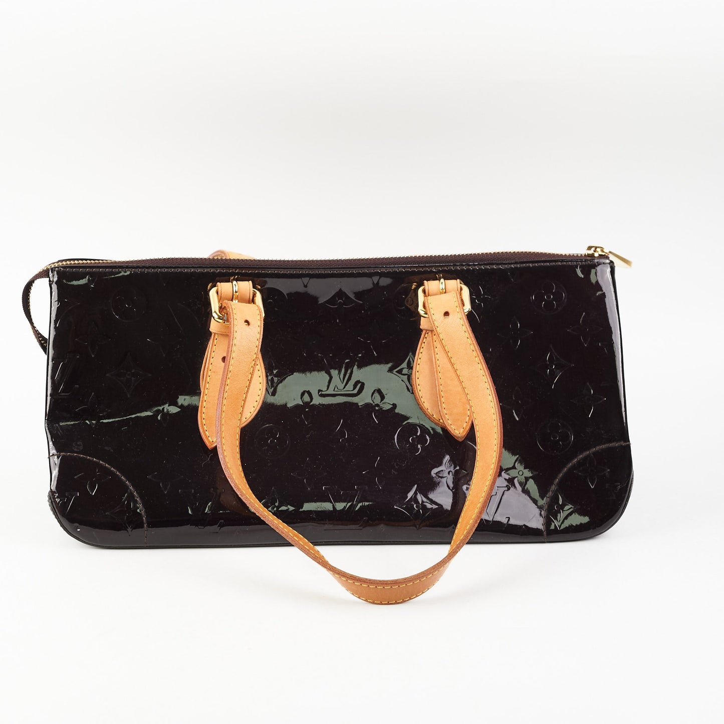 Louis Vuitton Vernis Tricot Bag Amarante