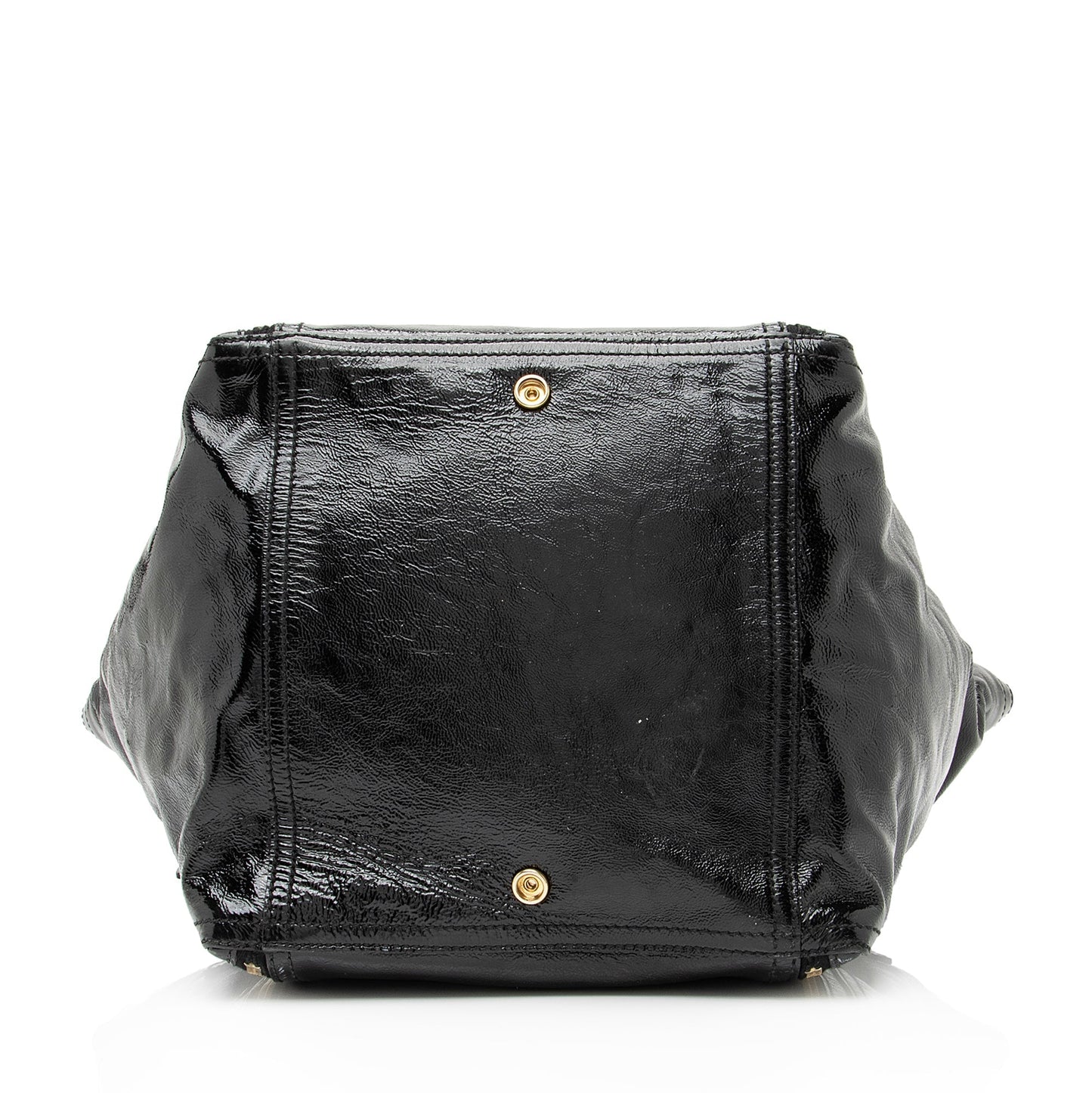 Saint Laurent Patent Leather Downtown Large Tote (SHF-23143)