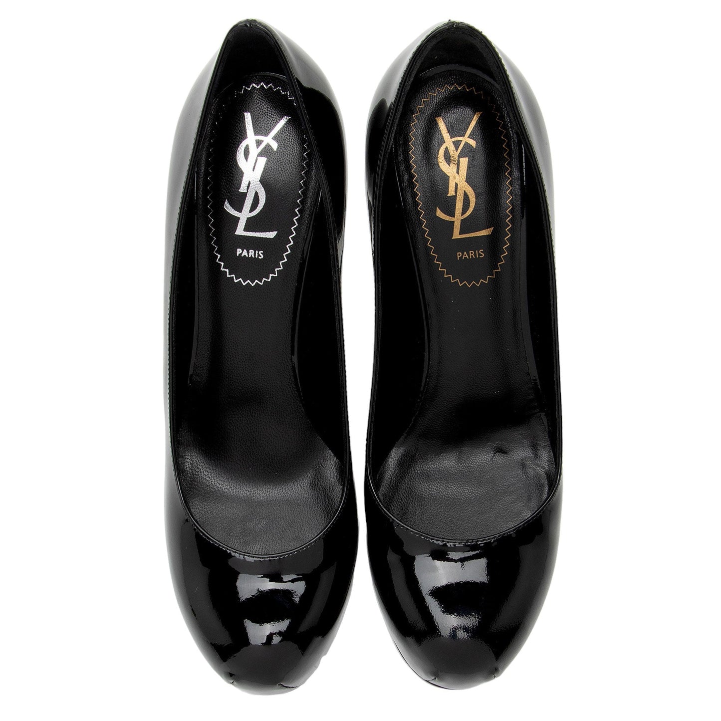 Saint Laurent Patent Leather Tribtoo Pumps - Size 7 / 37 (SHF-FJ22yT)