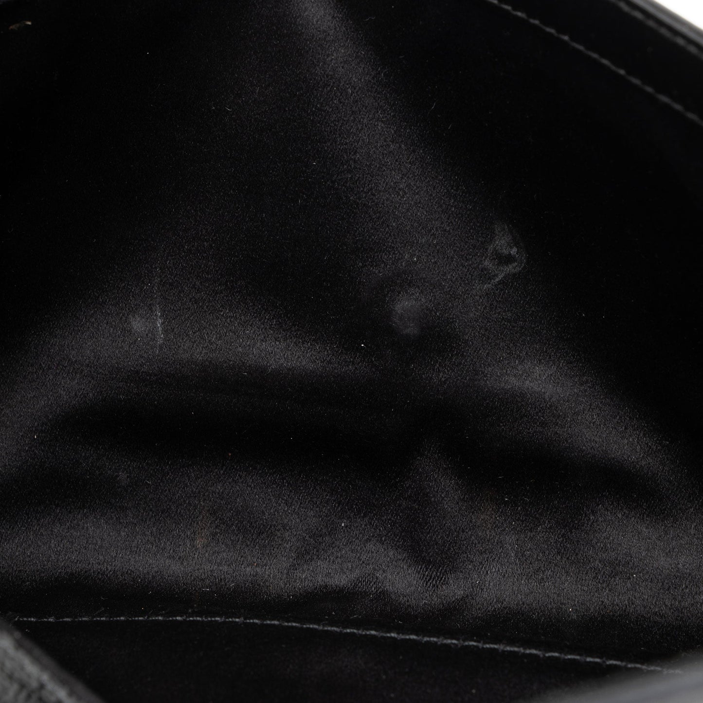 Saint Laurent Vintage Patent Leather Monogram Belle de Jour Clutch (SHF-36A795)